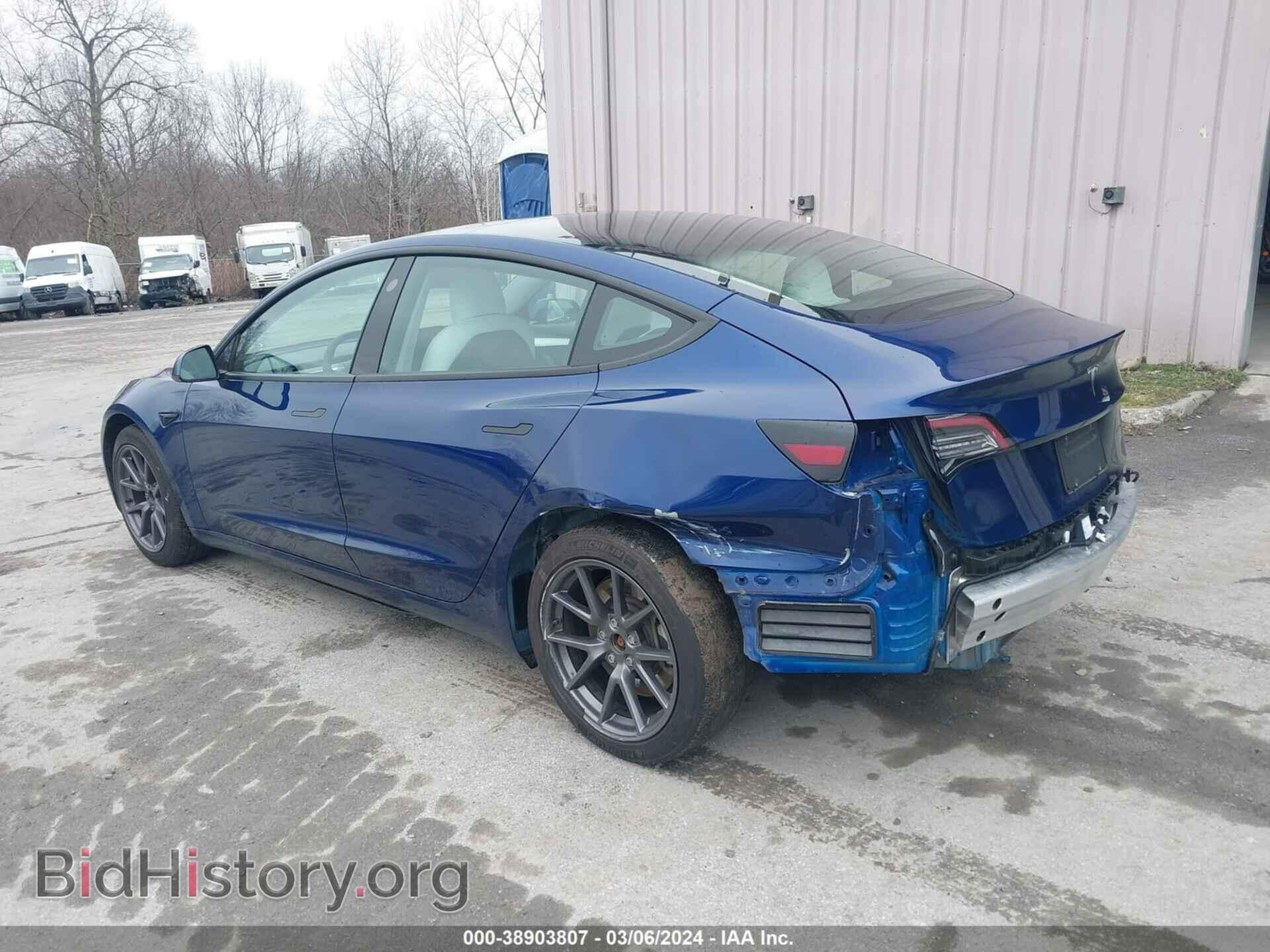 2022 TESLA MODEL 3 - VIN: 5YJ3E1EBXNF110822 - Фото 3