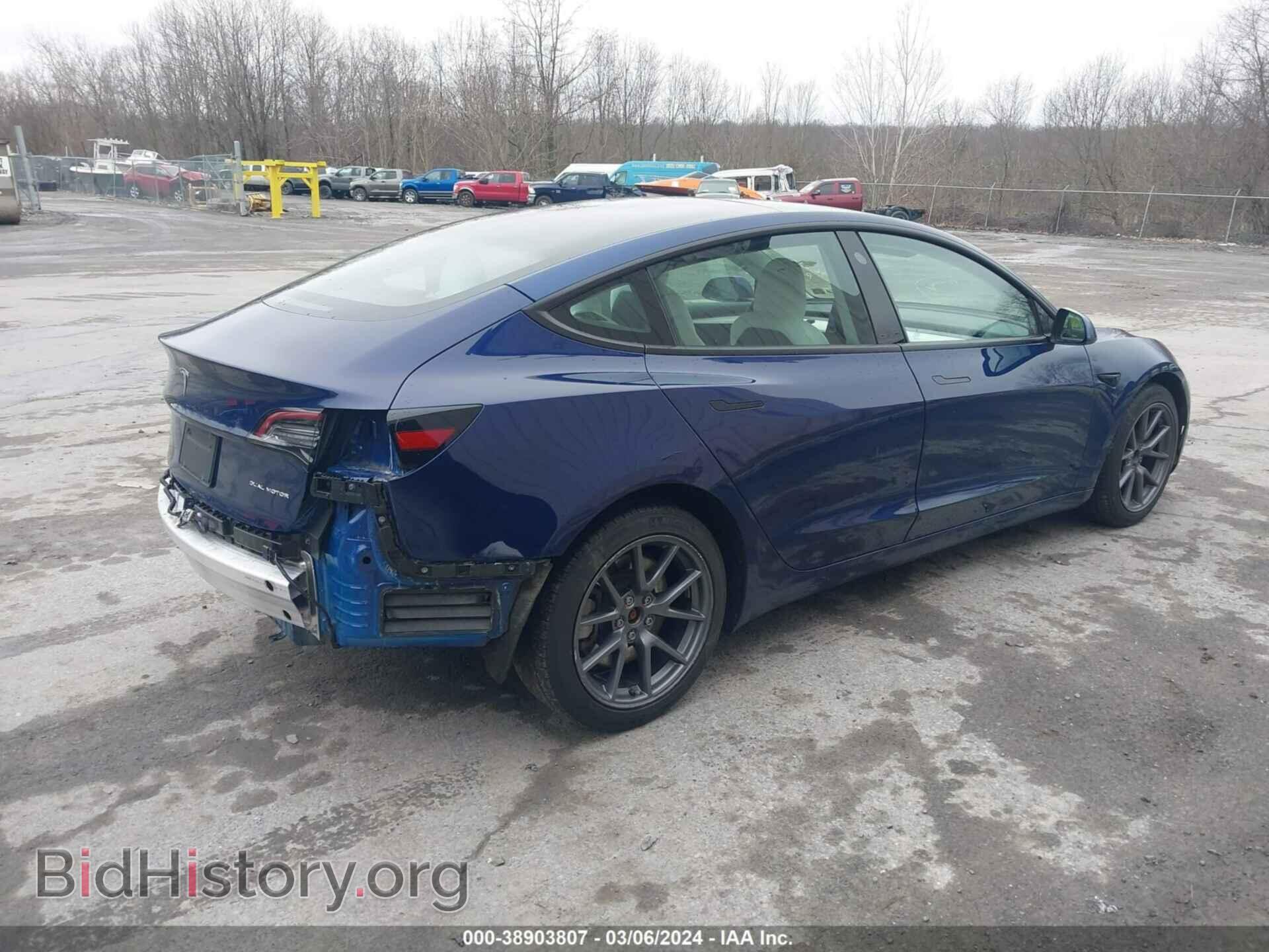 2022 TESLA MODEL 3 - VIN: 5YJ3E1EBXNF110822 - Фото 4