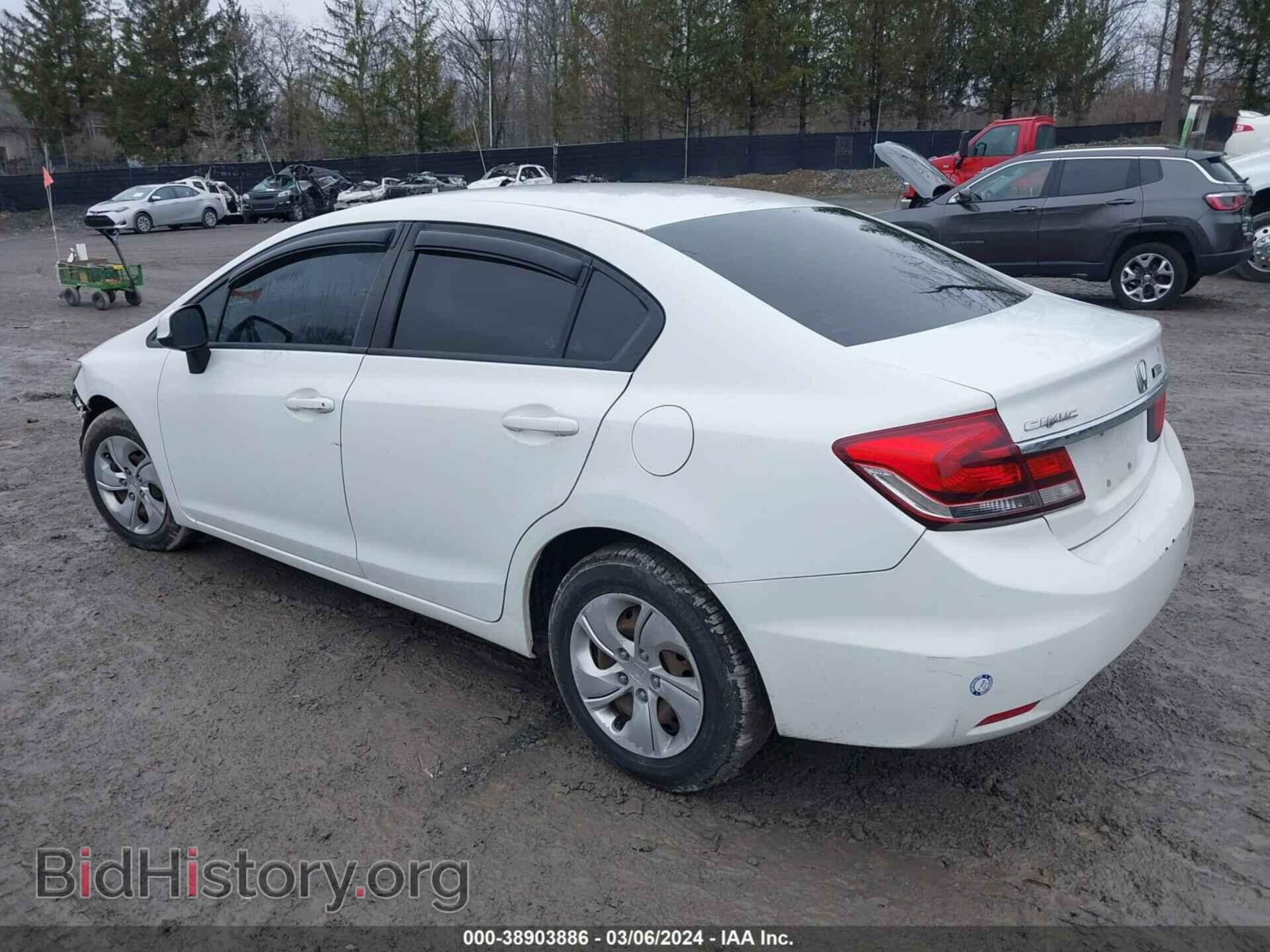 2013 HONDA CIVIC - VIN: 19XFB2F5XDE235103 - Фото 3