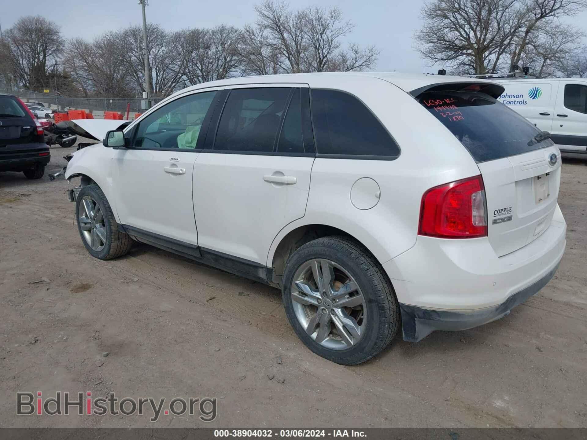 2013 FORD EDGE - VIN: 2FMDK4JC3DBB14375 - Фото 3