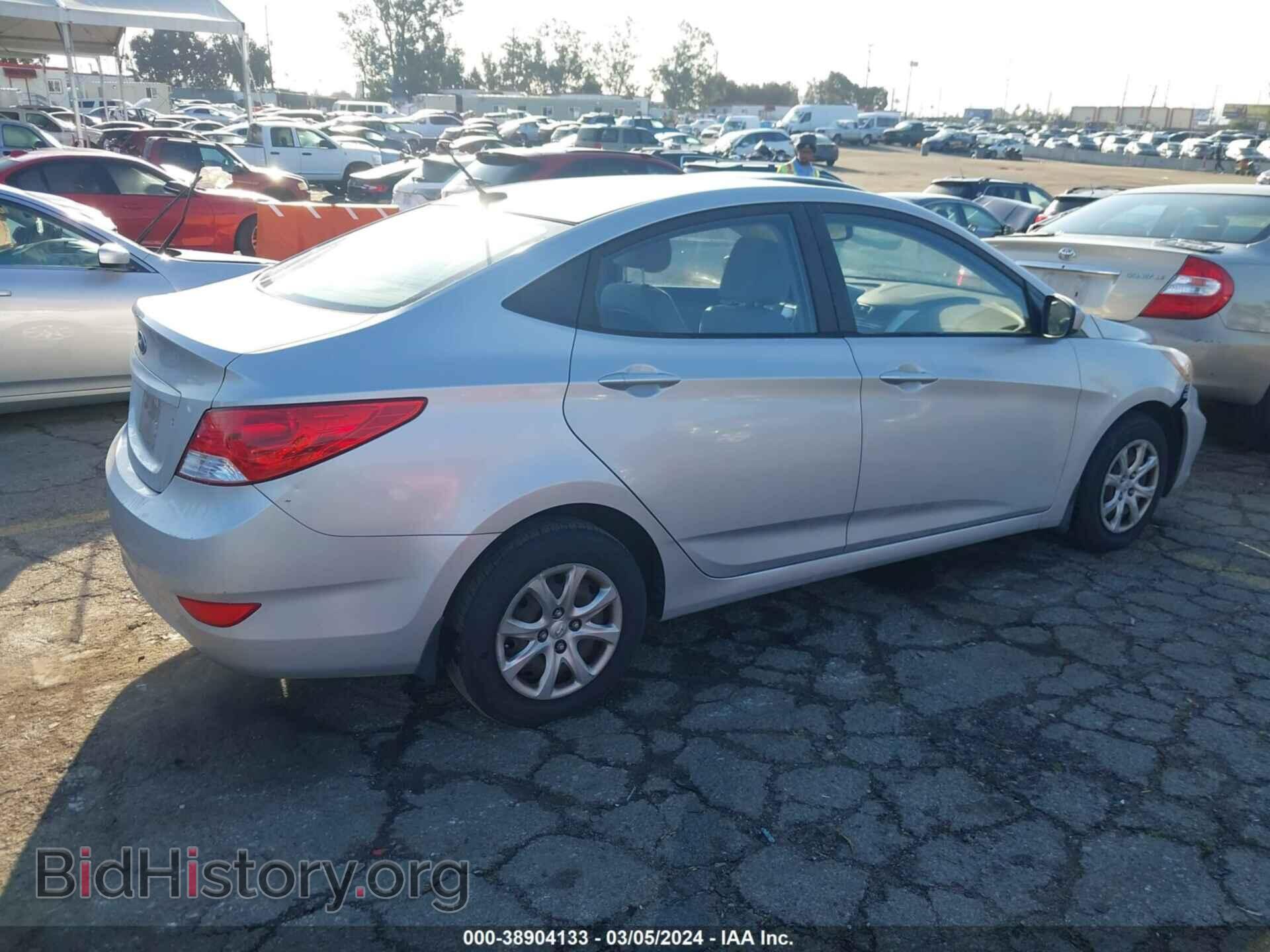 2012 HYUNDAI ACCENT - VIN: KMHCT4AE6CU260630 - Фото 4