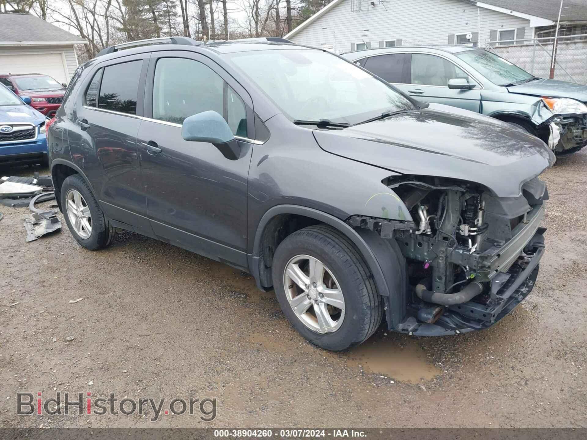 Фотография 3GNCJPSB3GL235014 - CHEVROLET TRAX 2016