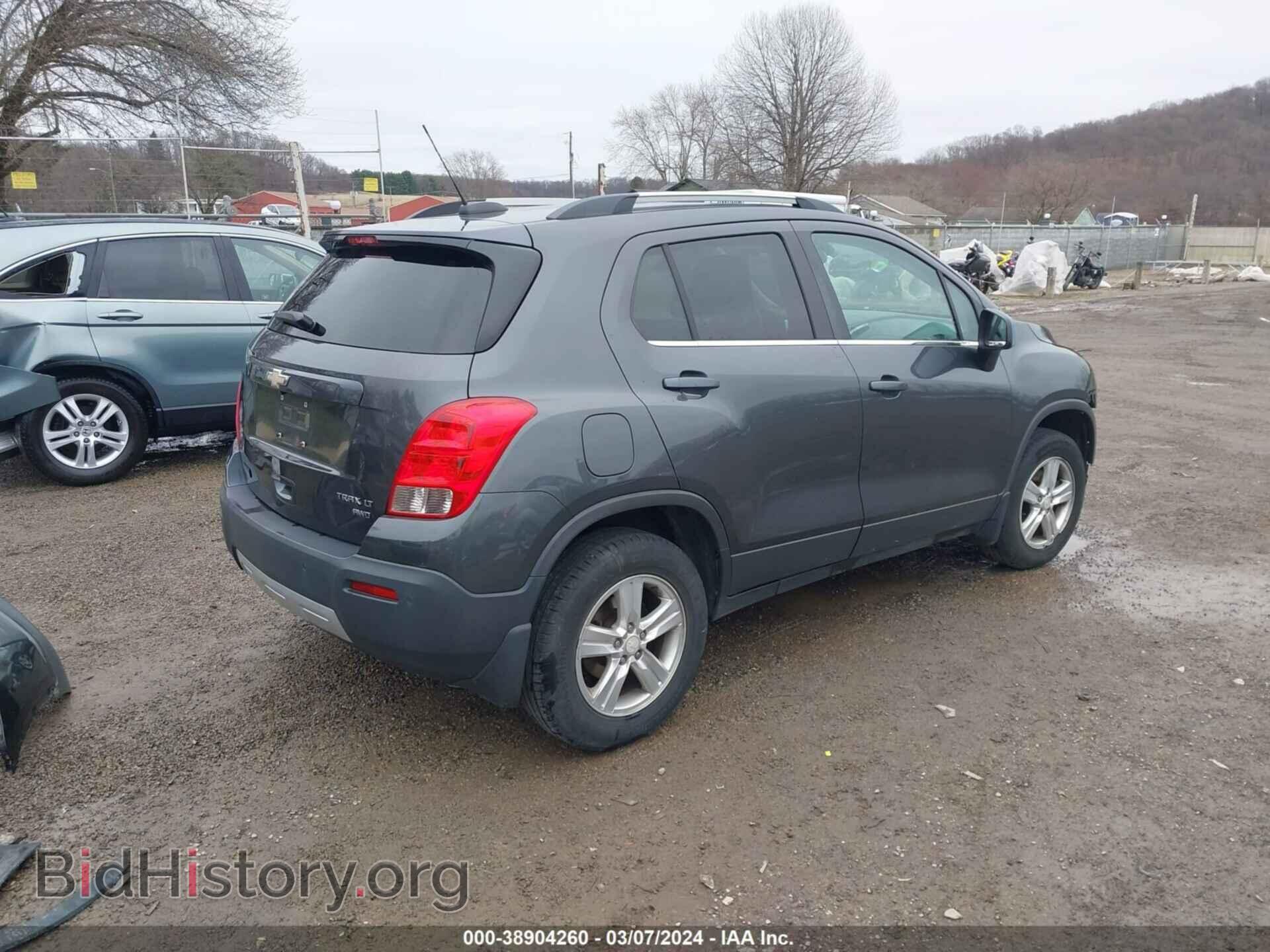2016 CHEVROLET TRAX - VIN: 3GNCJPSB3GL235014 - Фото 4