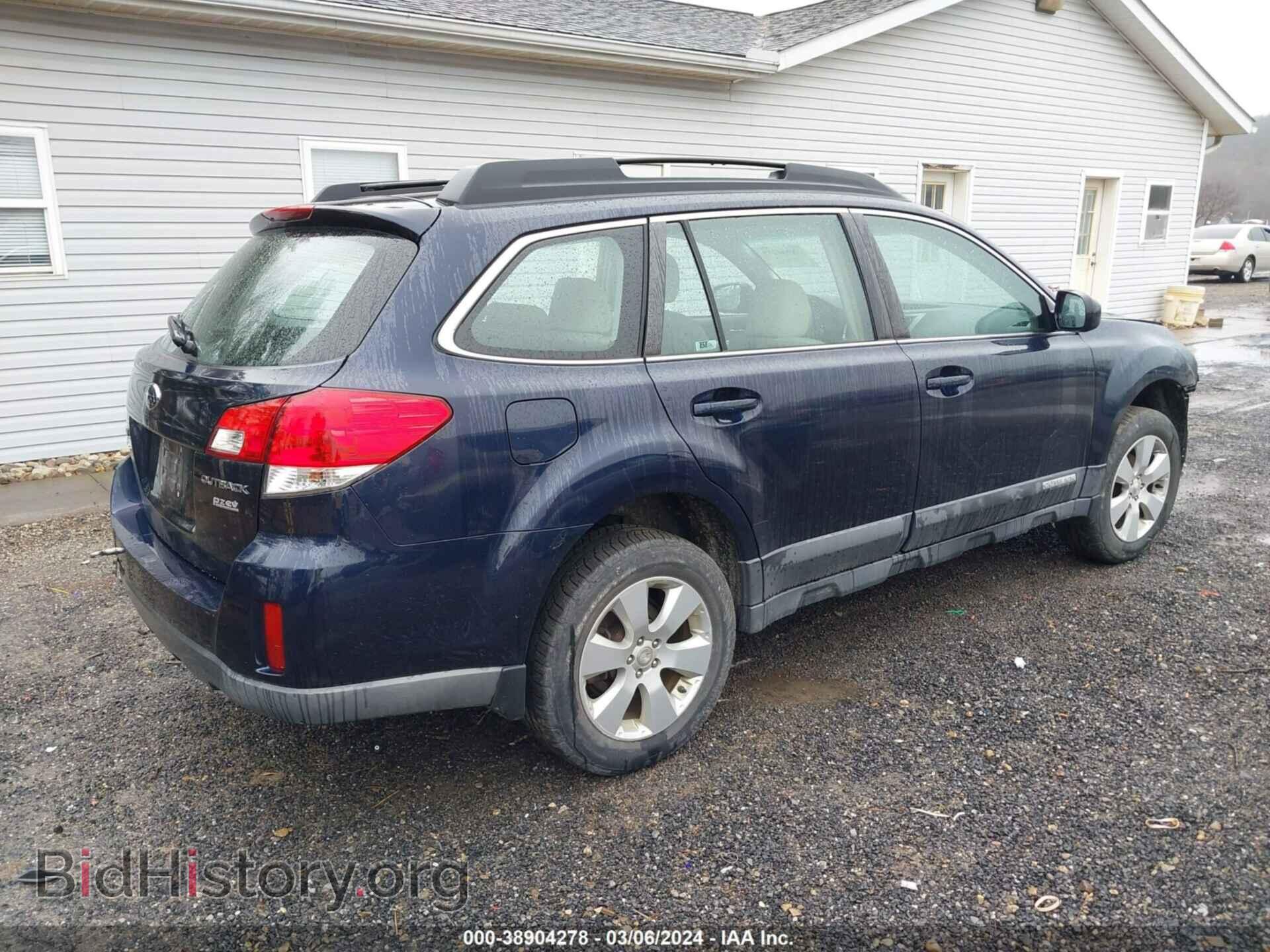 2012 SUBARU OUTBACK - VIN: 4S4BRBAC2C3300897 - Фото 4