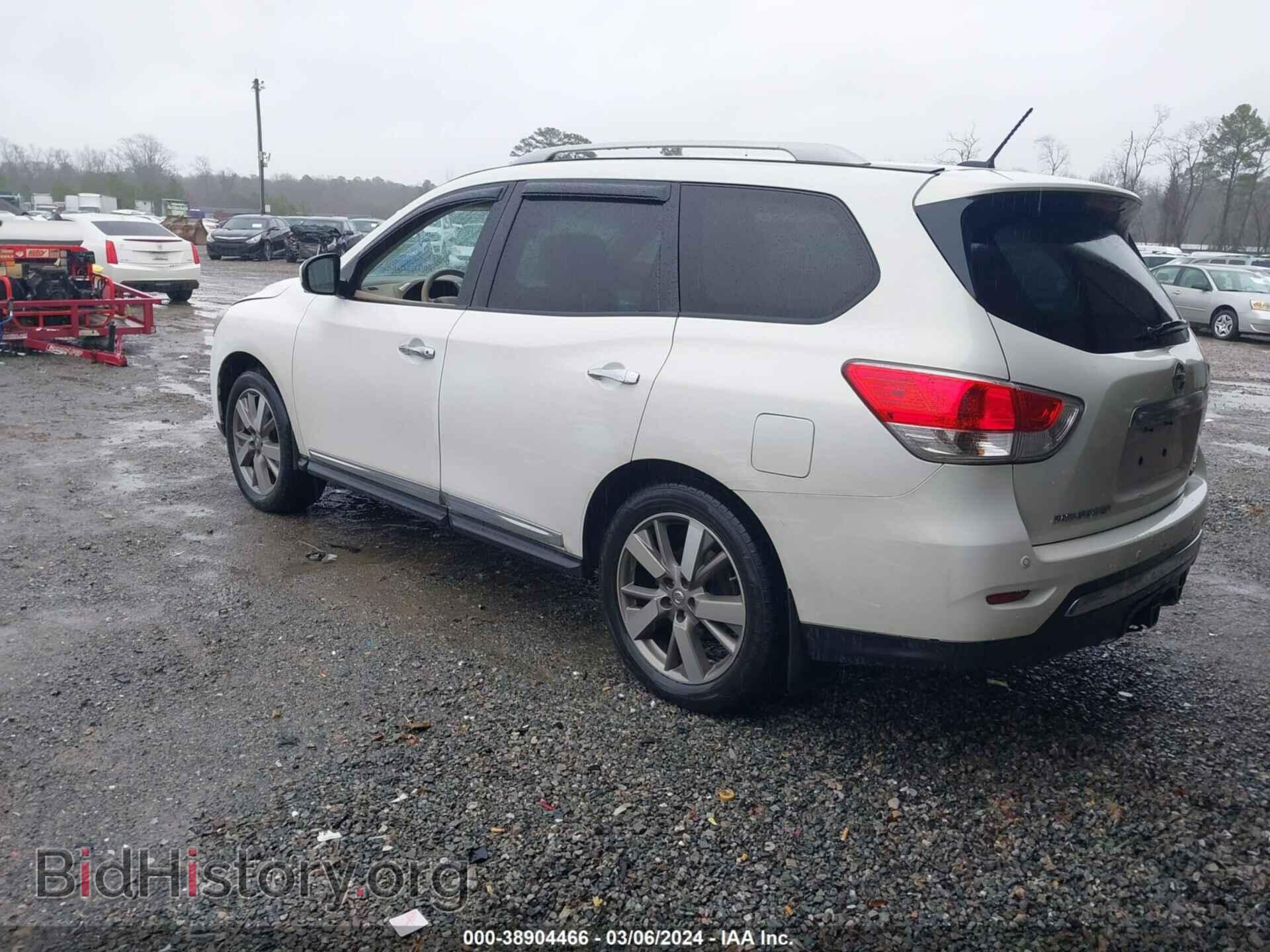 2014 NISSAN PATHFINDER - VIN: 5N1AR2MM7EC730637 - Фото 3
