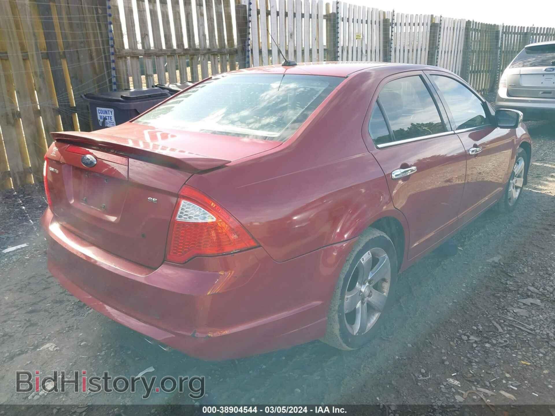 2010 FORD FUSION - VIN: 3FAHP0HA2AR133605 - Фото 4