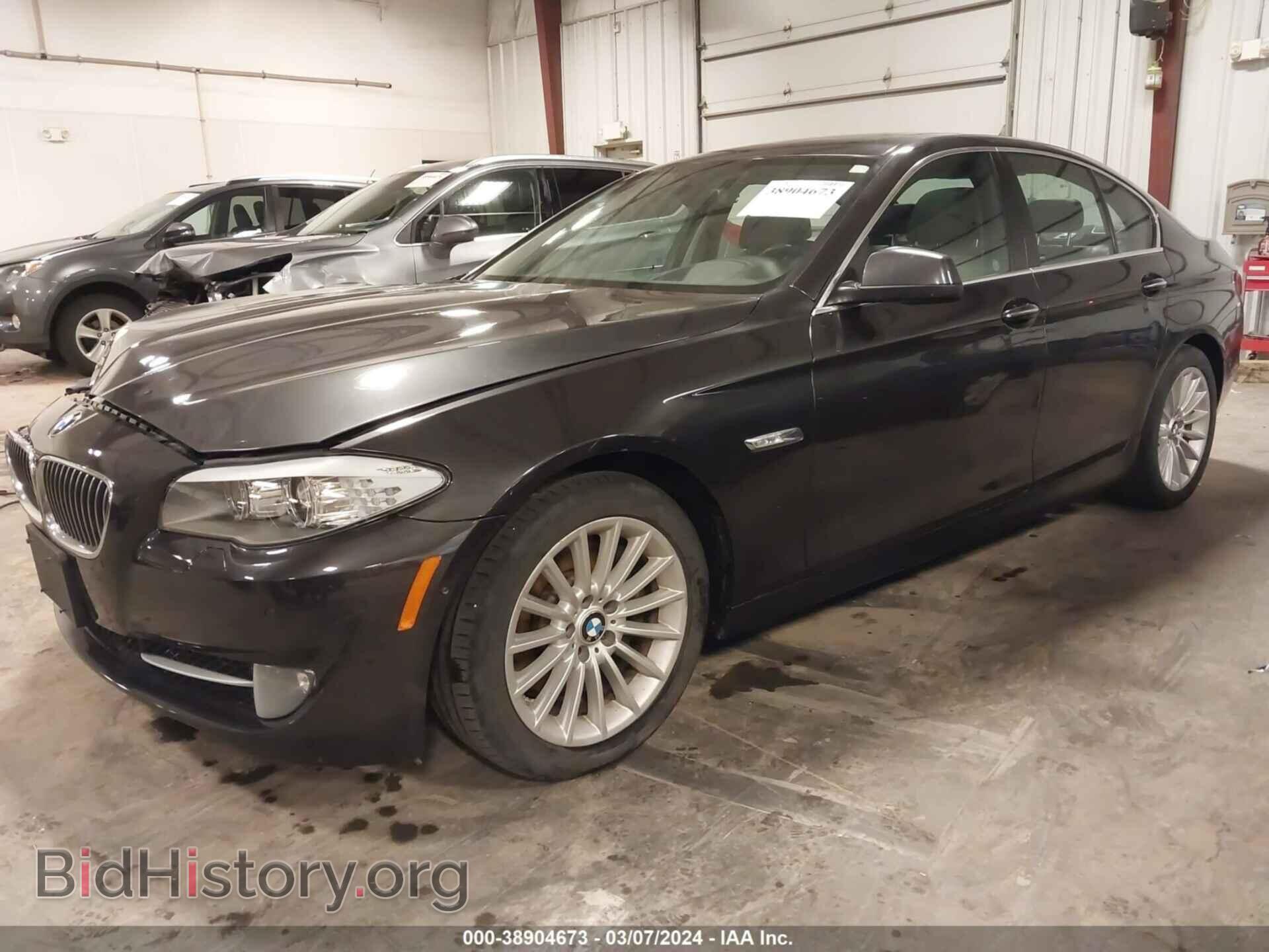 2013 BMW 535I - VIN: WBAFU7C54DDU73362 - Фото 2
