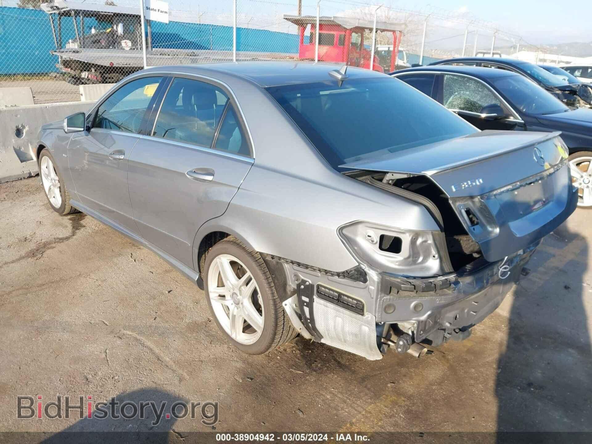 2012 MERCEDES-BENZ E 350 - VIN: WDDHF5KB4CA562954 - Фото 3