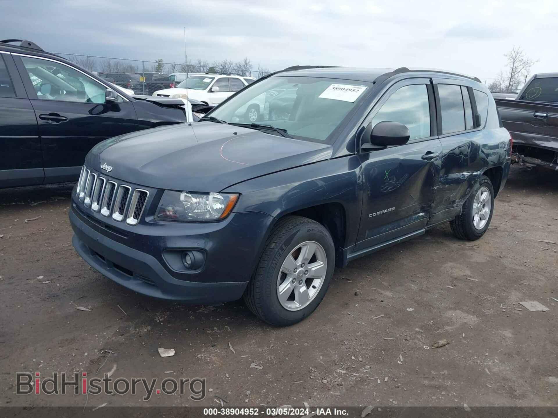 2015 JEEP COMPASS - VIN: 1C4NJCBA2FD397075 - Фото 2