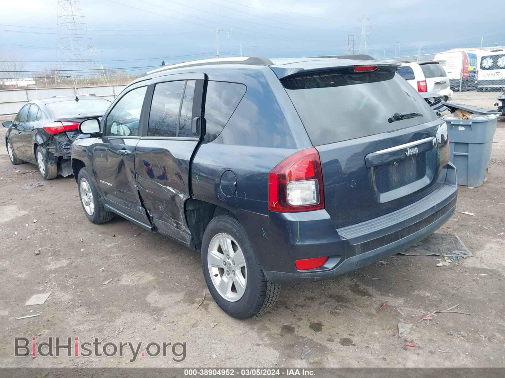2015 JEEP COMPASS - VIN: 1C4NJCBA2FD397075 - Фото 3