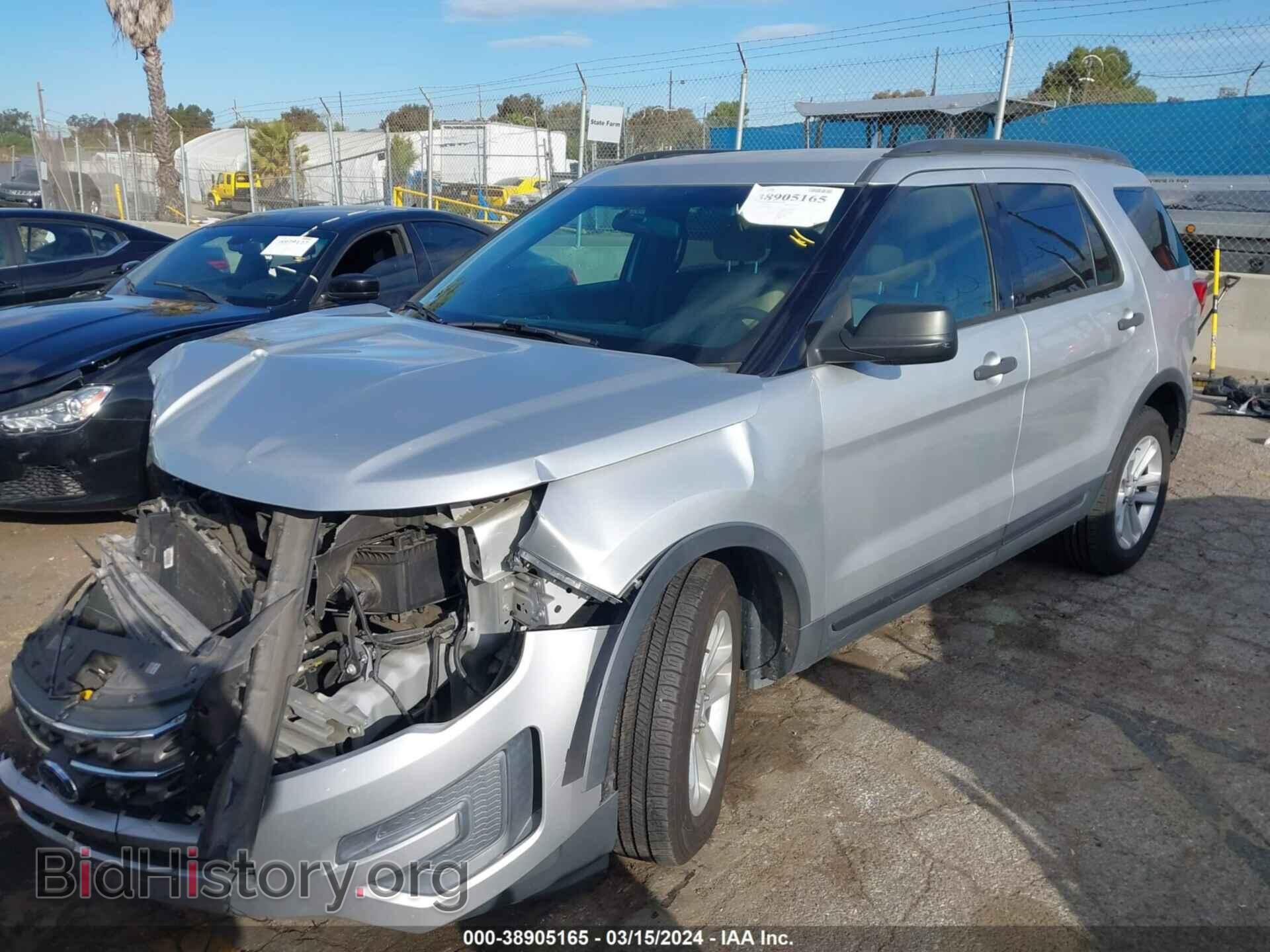 2016 FORD EXPLORER - VIN: 1FM5K7B85GGA07616 - Фото 2