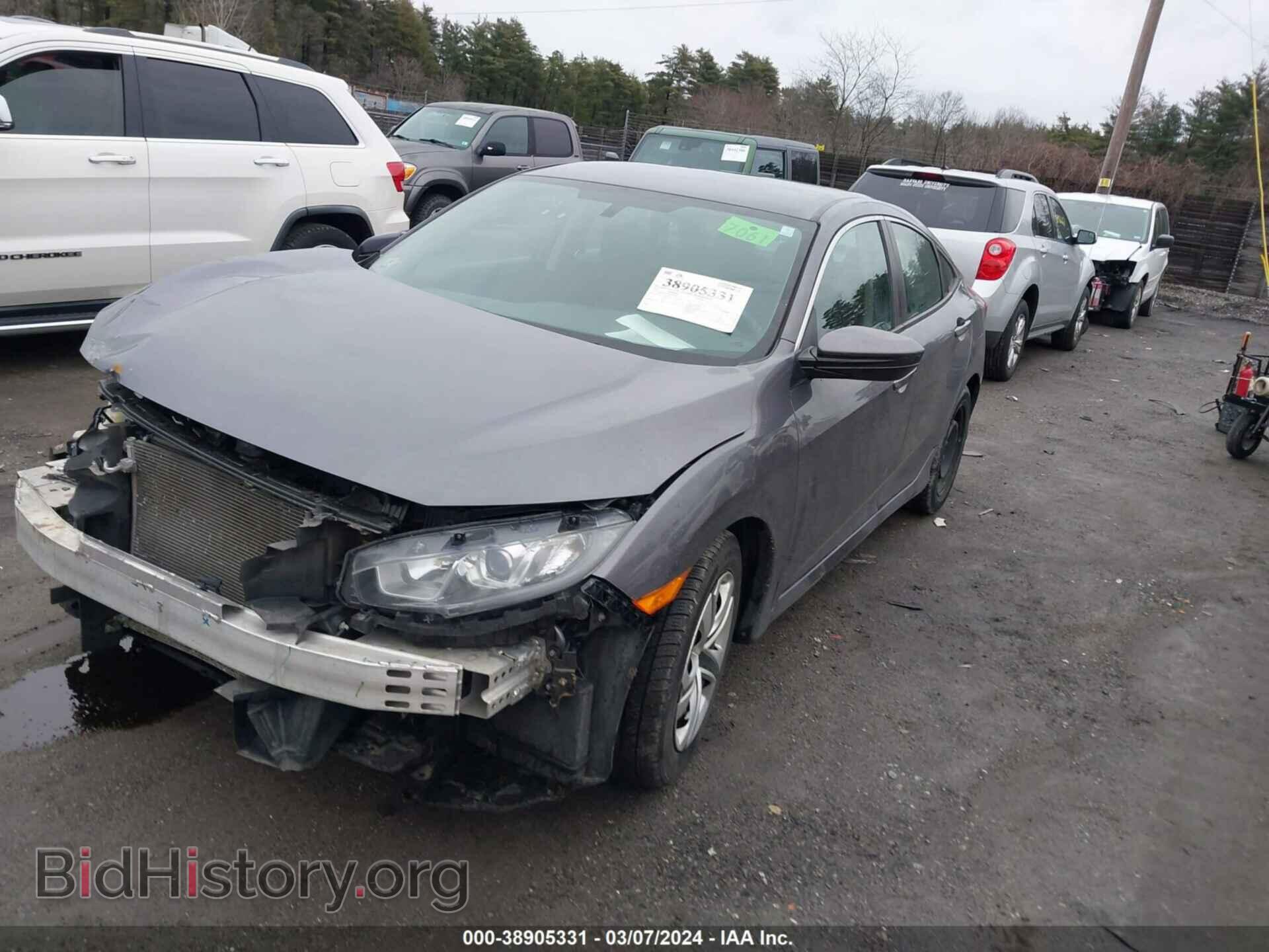 2017 HONDA CIVIC - VIN: 19XFC2F51HE216507 - Фото 2