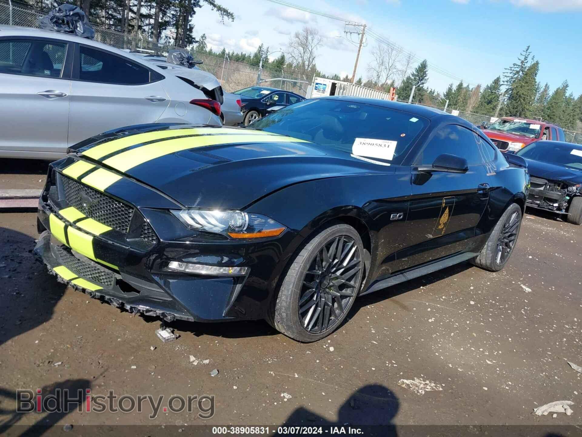 2021 FORD MUSTANG - VIN: 1FA6P8CFXM5143752 - Фото 2