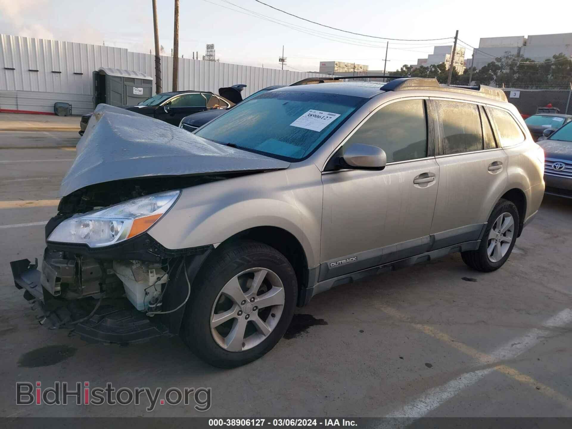 2014 SUBARU OUTBACK - VIN: 4S4BRBDC7E3219893 - Фото 2