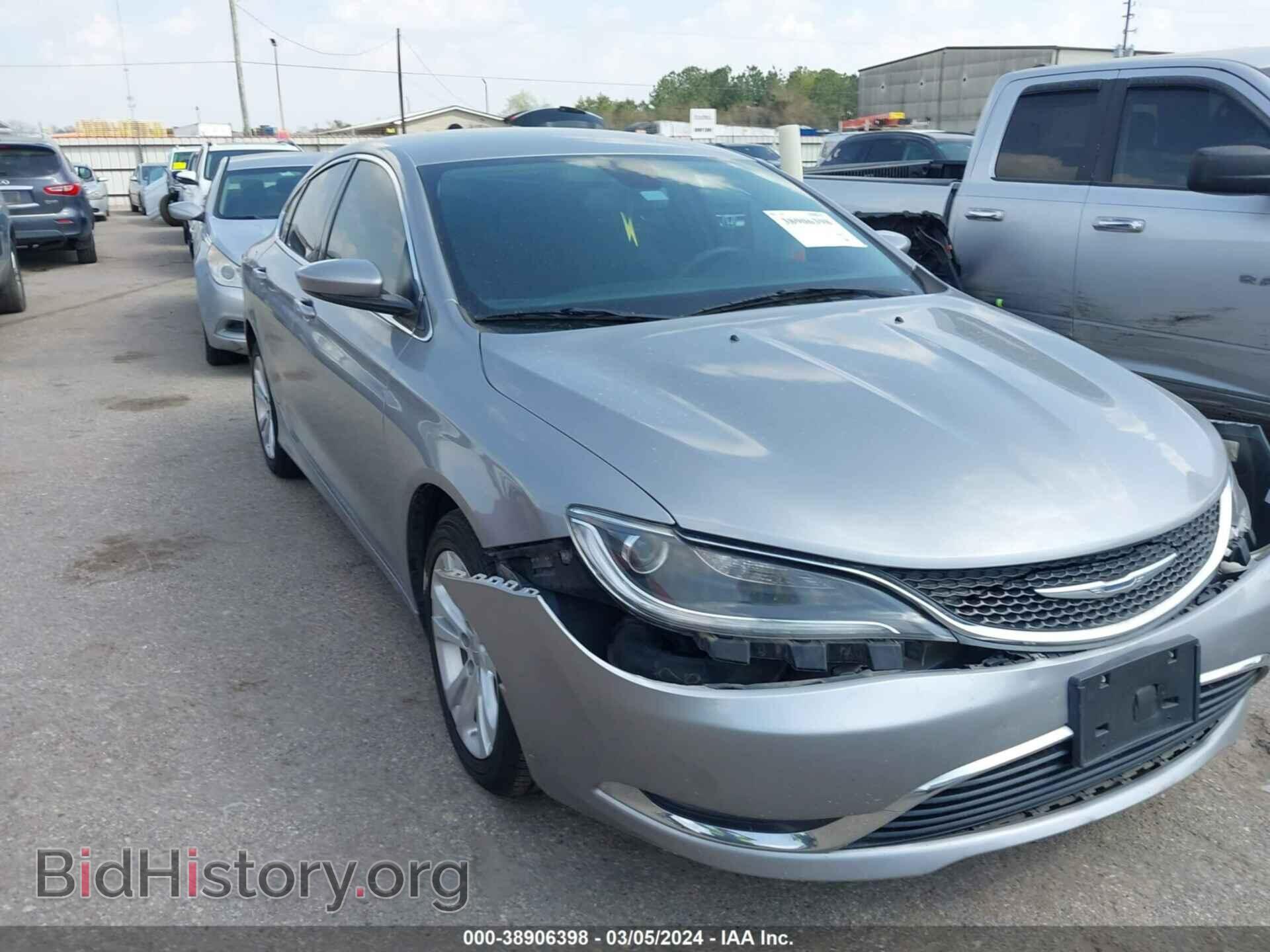 Фотография 1C3CCCAB6GN171178 - CHRYSLER 200 2016