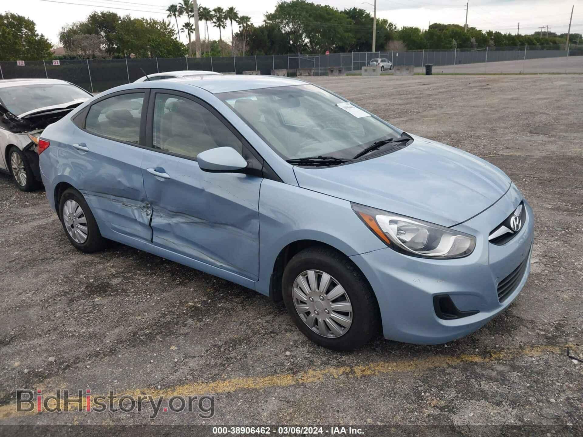 Фотография KMHCT4AE7CU138052 - HYUNDAI ACCENT 2012