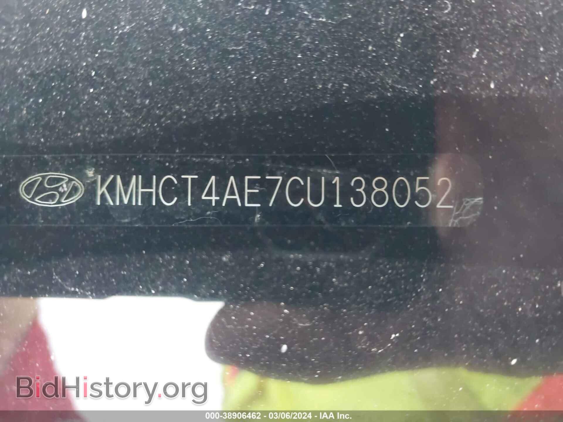 2012 HYUNDAI ACCENT - VIN: KMHCT4AE7CU138052 - Фото 9