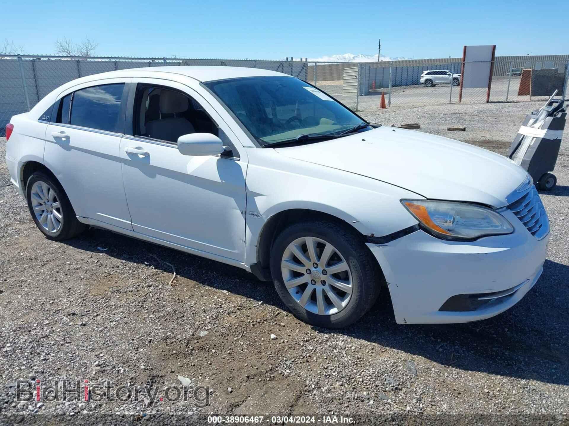 Фотография 1C3CCBBB1DN512720 - CHRYSLER 200 2013