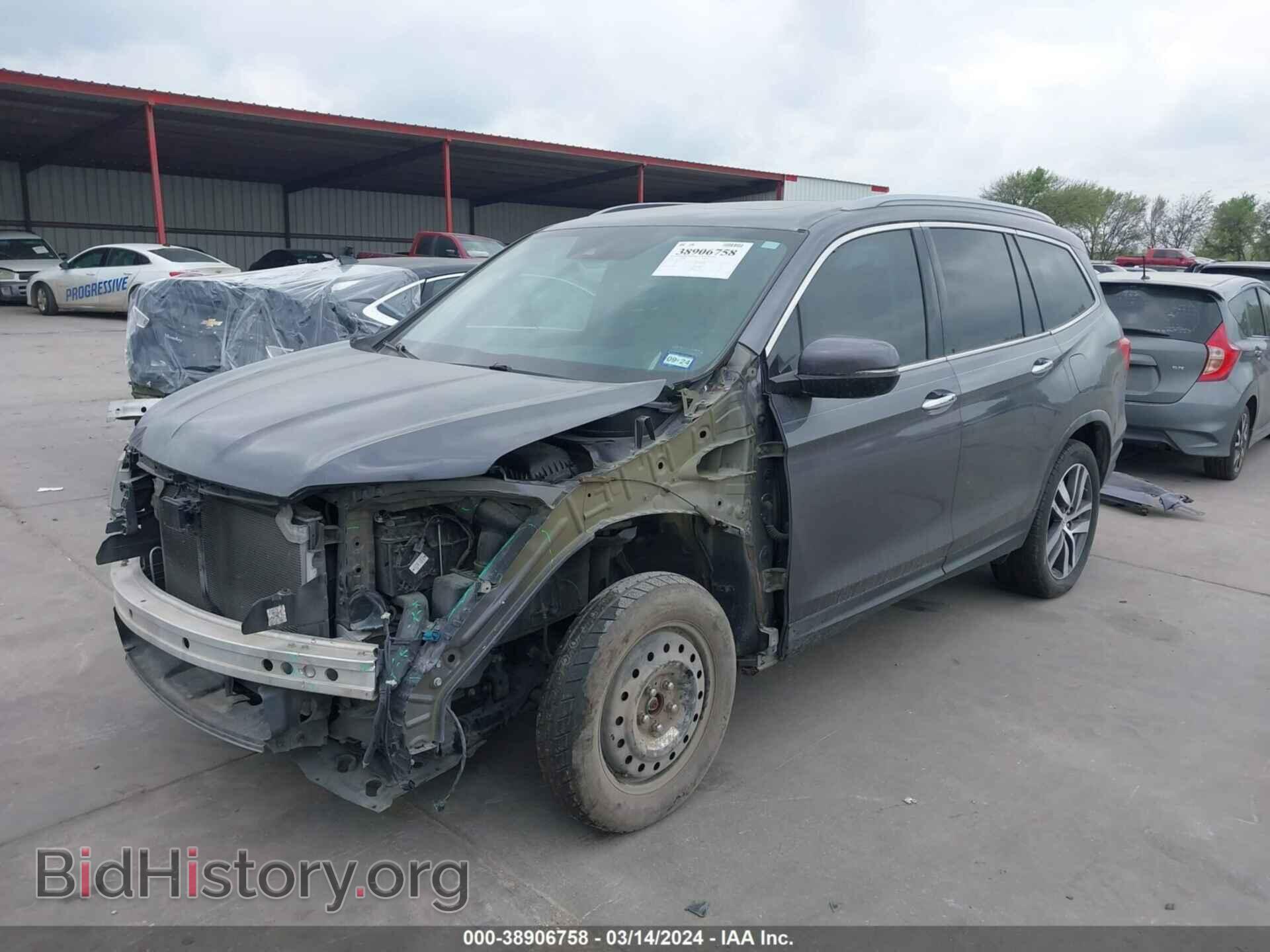 2017 HONDA PILOT - VIN: 5FNYF6H99HB016766 - Фото 2