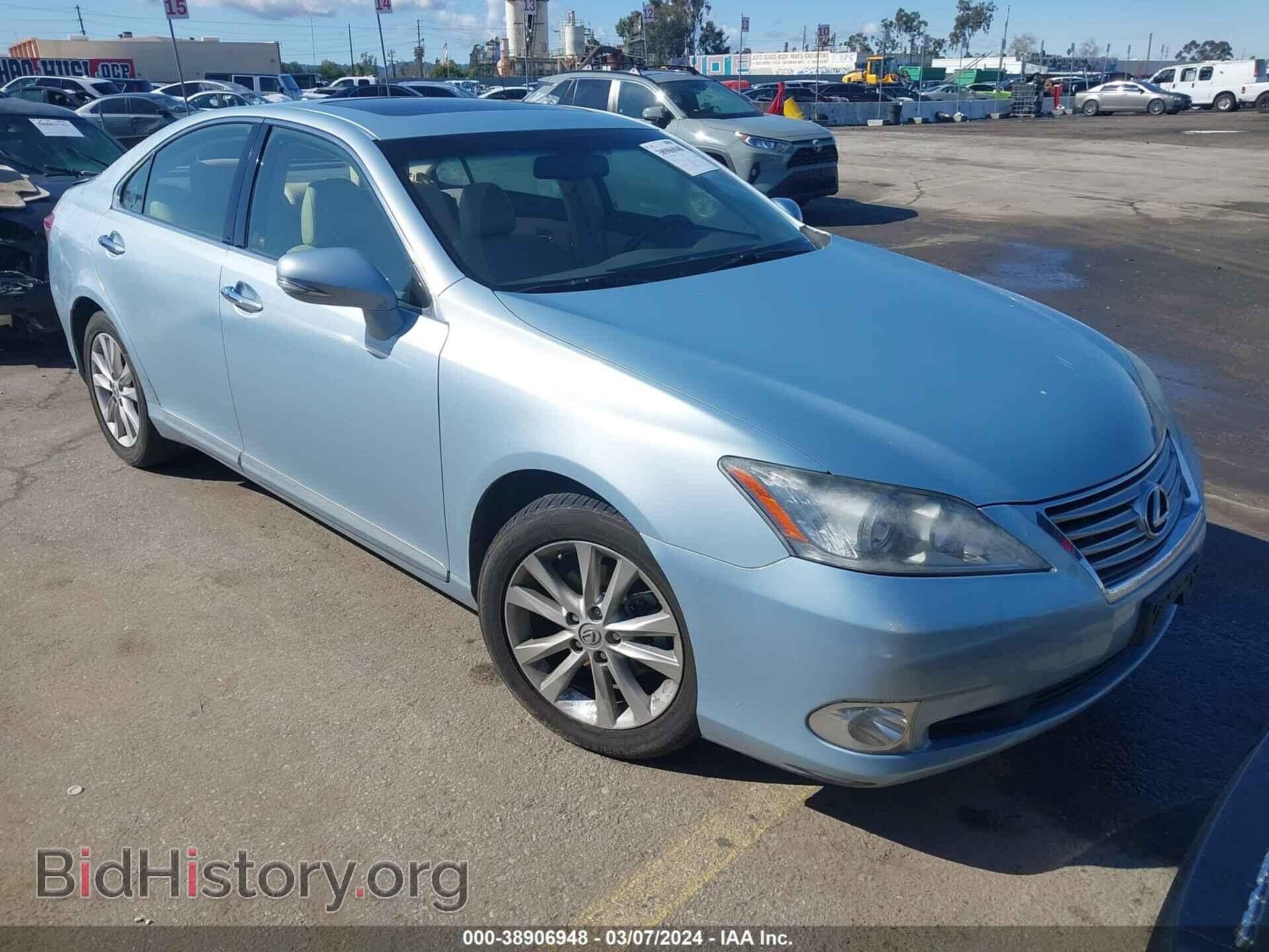 Photo JTHBK1EG6B2425551 - LEXUS ES 350 2011