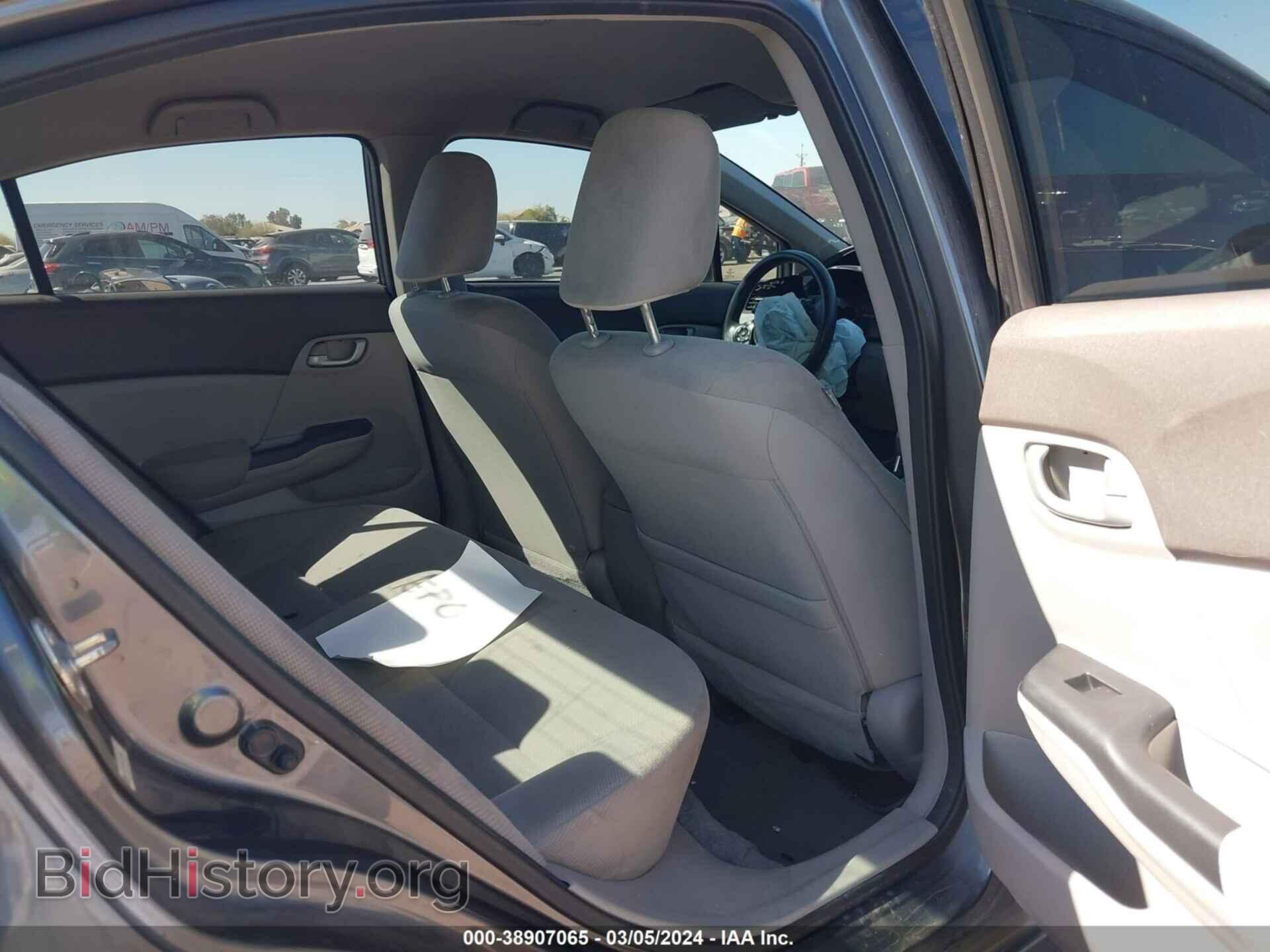 2012 HONDA CIVIC - VIN: 19XFB2F59CE326989 - Фото 8