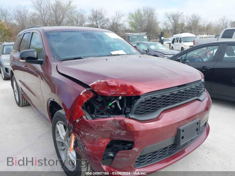 2024 Dodge DURANGO GT Plus AWD (VIN 1C4RDJDG2RC136182) — photo 1 of 16, IAAI, damage: front & rear