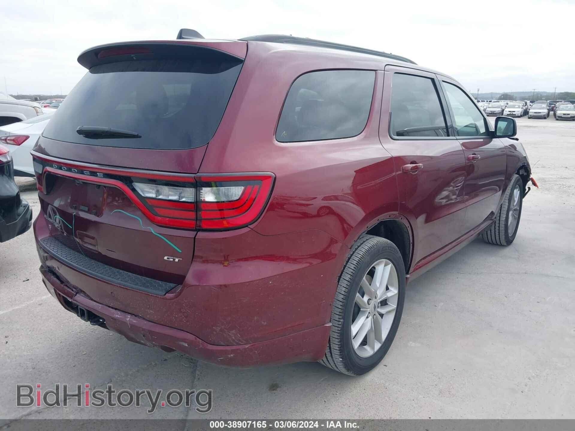 2024 DODGE DURANGO - VIN: 1C4RDJDG2RC136182 - Фото 4