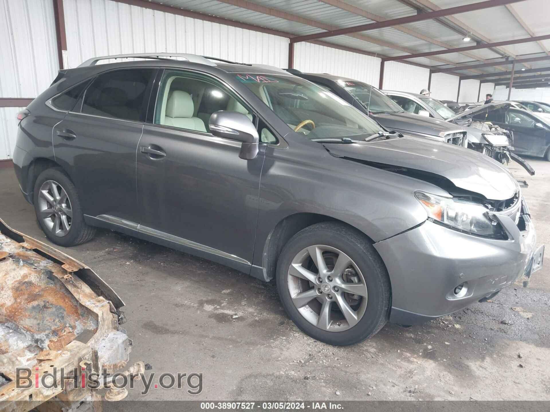 Photo 2T2BK1BA6CC148271 - LEXUS RX 350 2012