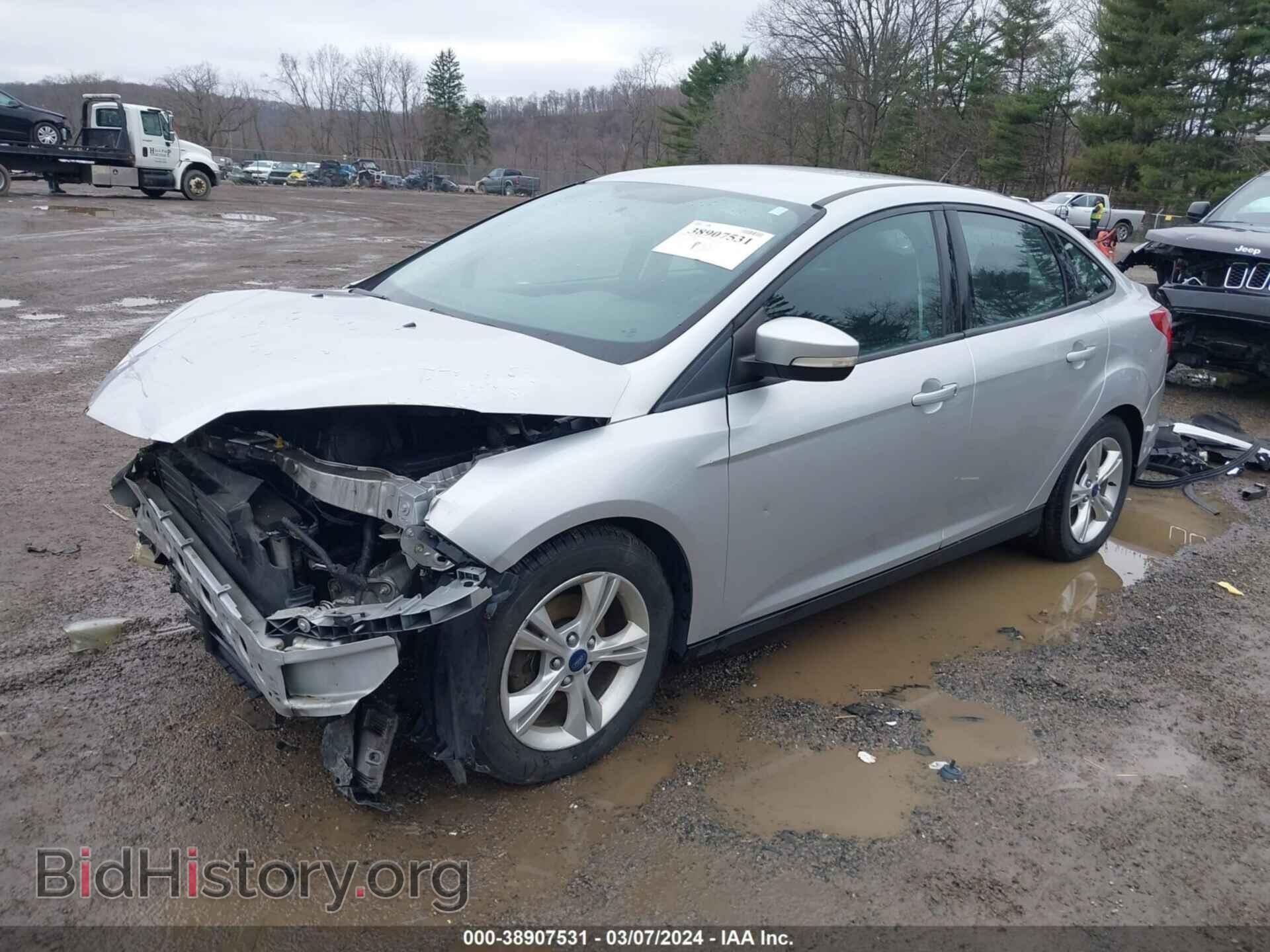 2014 FORD FOCUS - VIN: 1FADP3F2XEL370360 - Фото 2
