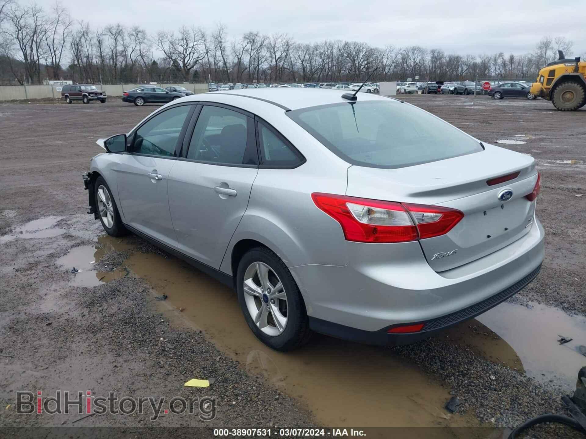 2014 FORD FOCUS - VIN: 1FADP3F2XEL370360 - Фото 3