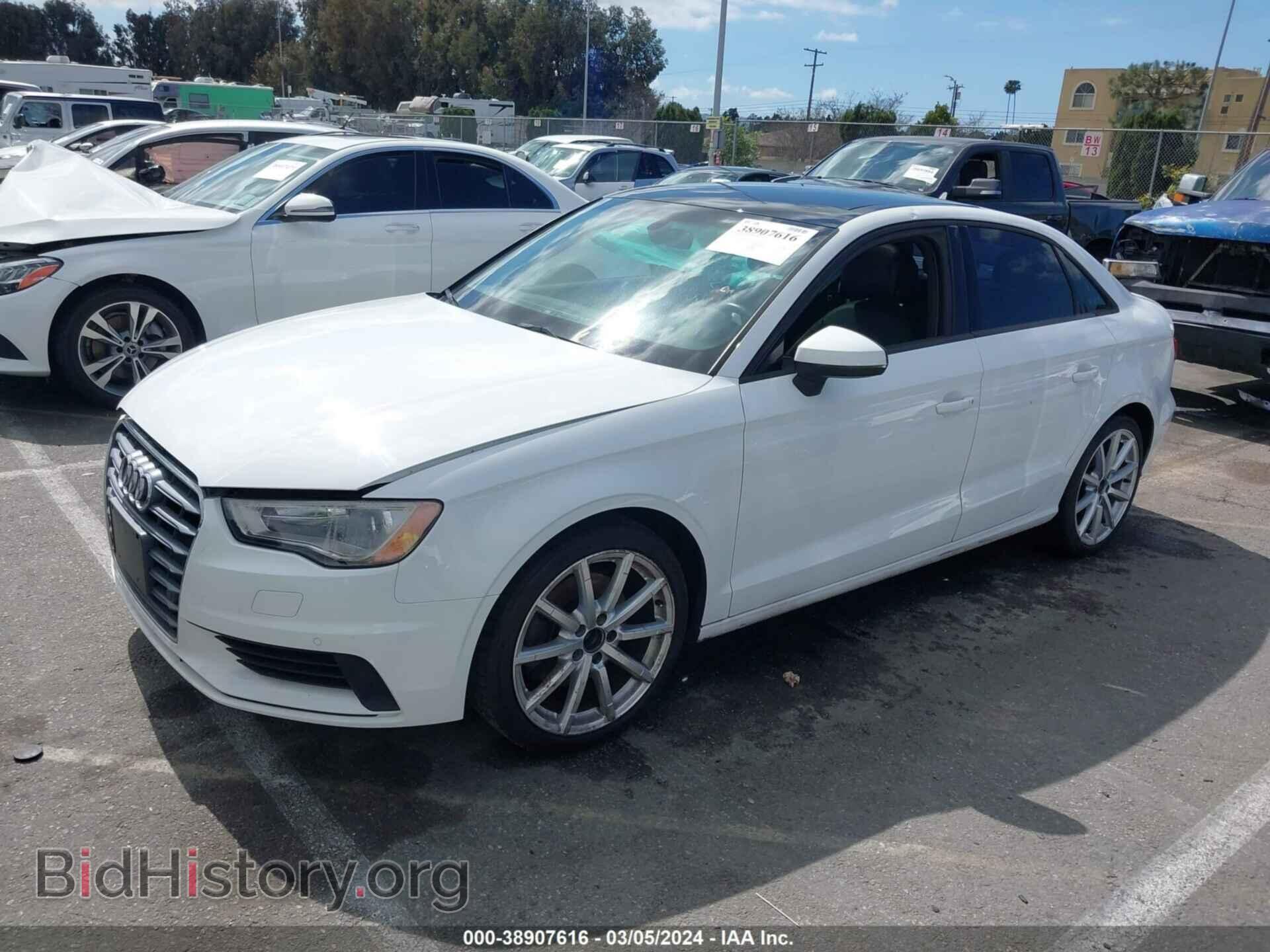 2016 AUDI A3 - VIN: WAUA7GFF3G1066189 - Фото 2