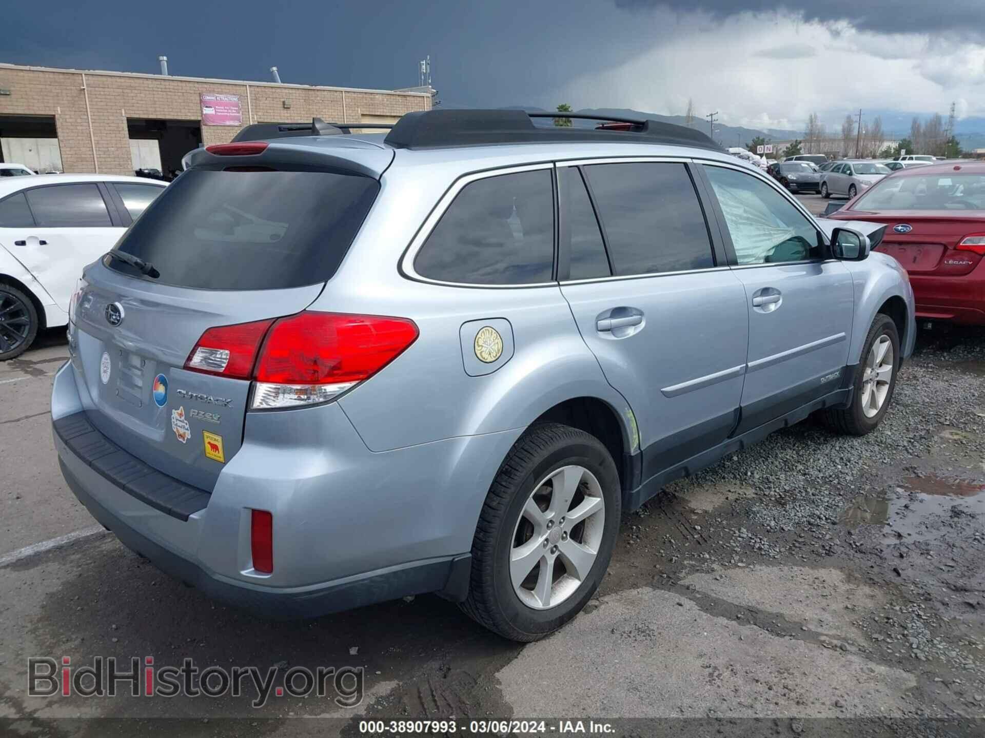 2014 SUBARU OUTBACK - VIN: 4S4BRBCC4E3291104 - Фото 4