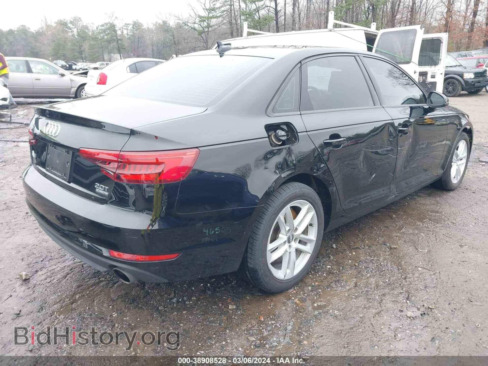 2017 AUDI A4 - VIN: WAUANAF42HN037813 - Фото 4