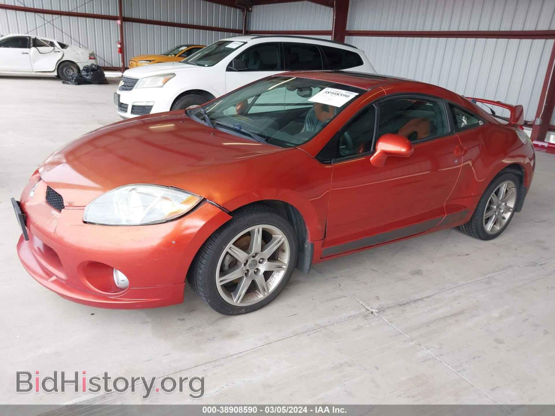 2008 MITSUBISHI ECLIPSE - VIN: 4A3AK64F68E015419 - Фото 2