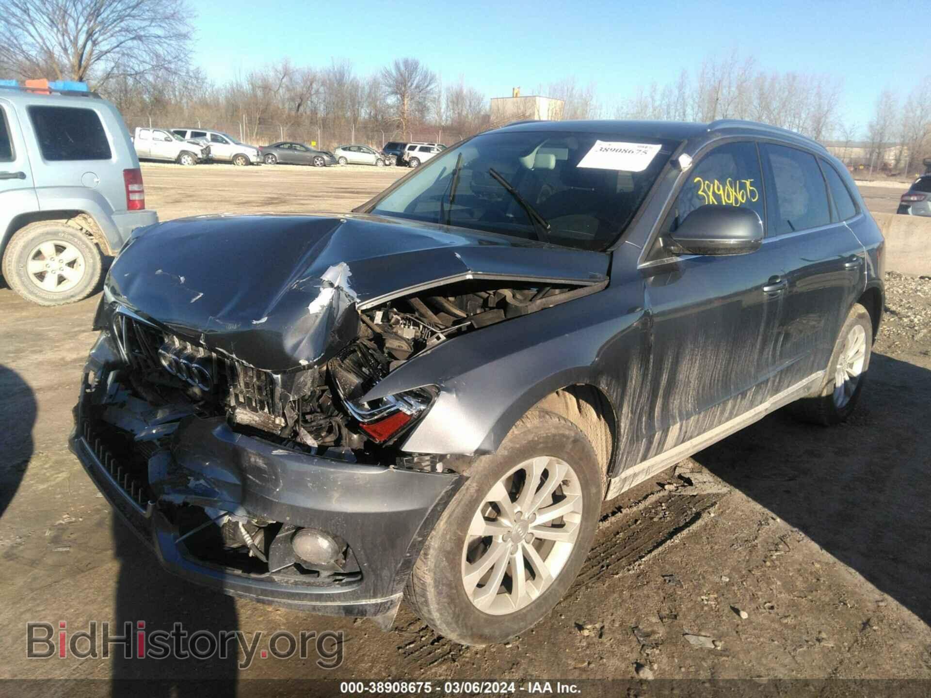 2013 AUDI Q5 - VIN: WA1CFAFP9DA086375 - Фото 2