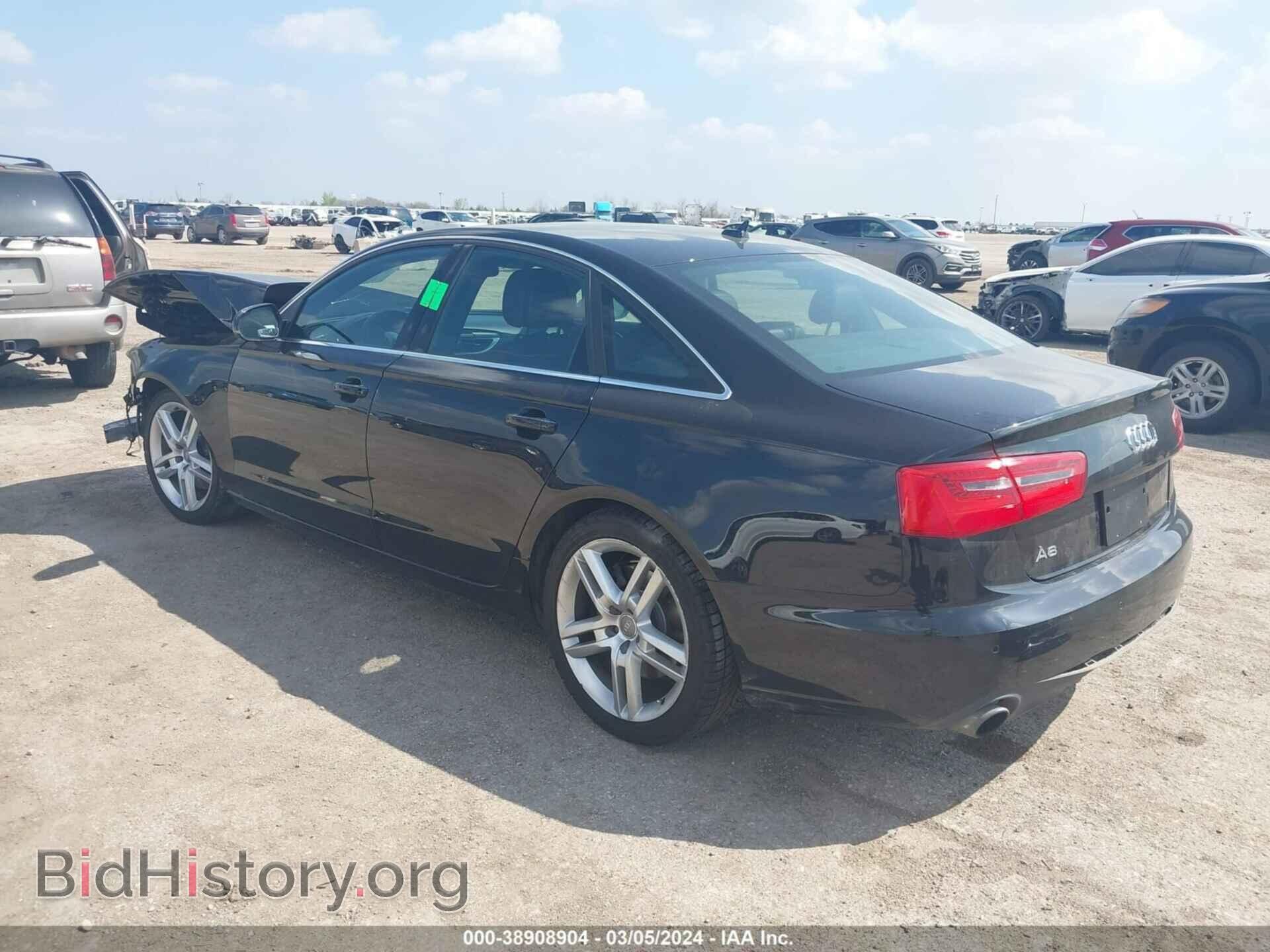 2014 AUDI A6 - VIN: WAUGFAFC2EN061202 - Фото 3