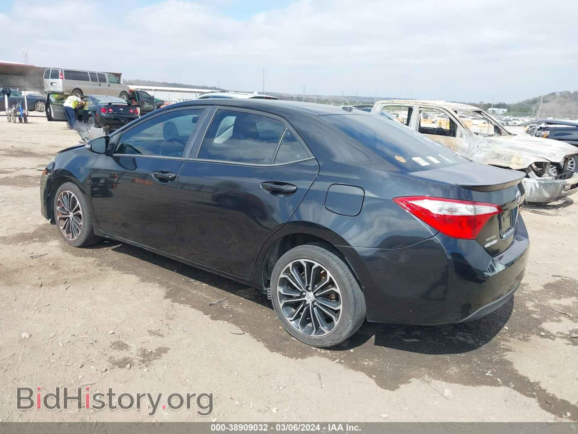 2014 TOYOTA COROLLA - VIN: 5YFBURHEXEP169926 - Фото 3