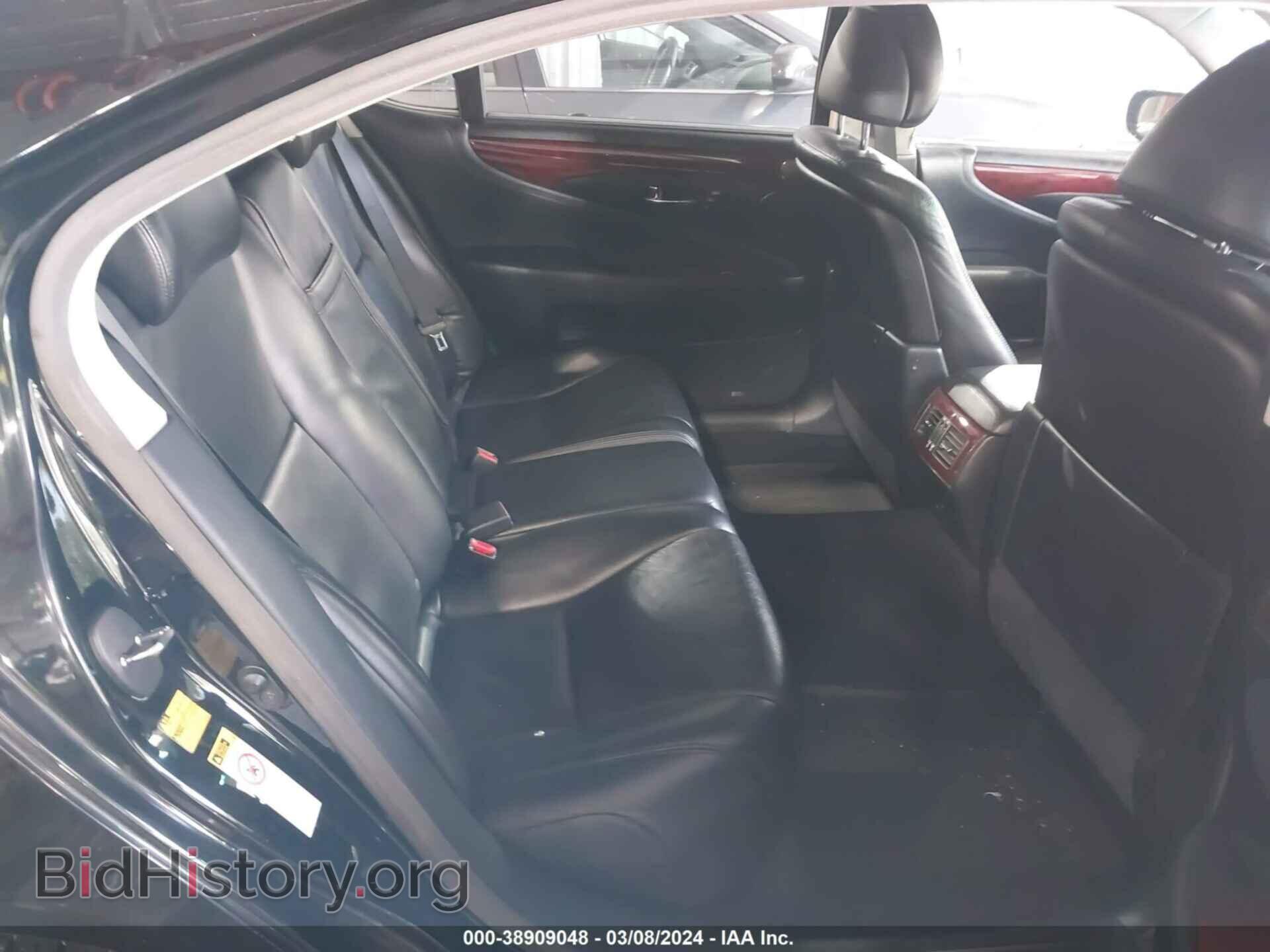2010 LEXUS LS 460 - VIN: JTHDL1EF4A5002347 - Фото 8