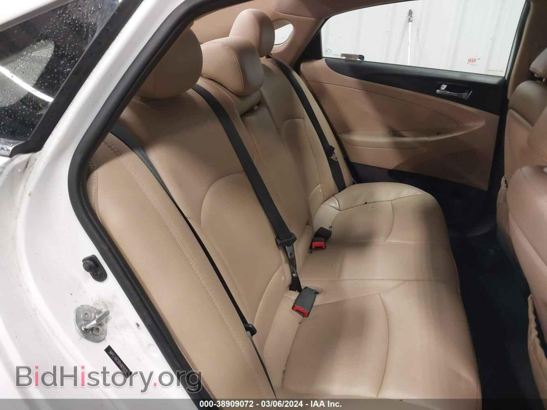2013 HYUNDAI SONATA - VIN: 5NPEC4AC0DH805020 - Фото 8