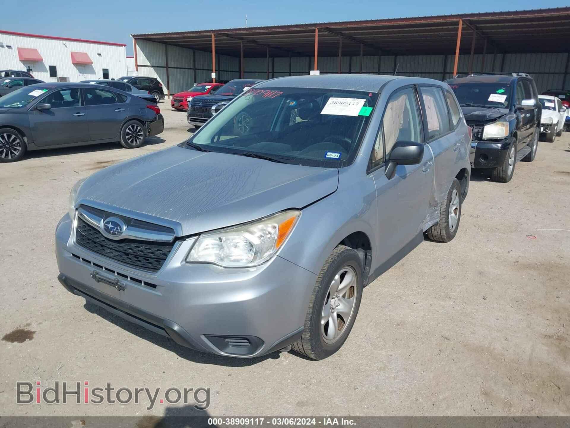 2014 SUBARU FORESTER - VIN: JF2SJAAC4EH437594 - Фото 2