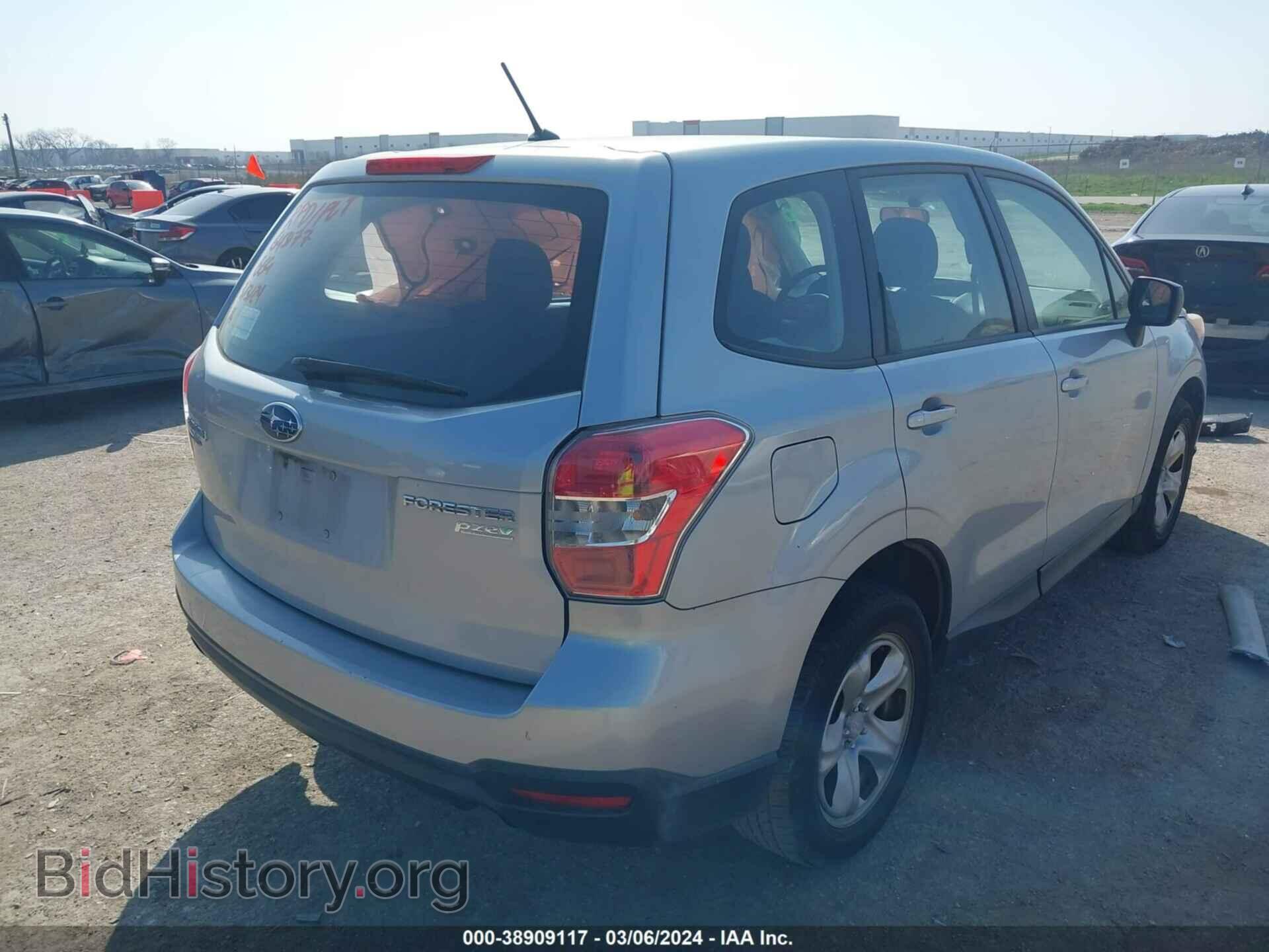 2014 SUBARU FORESTER - VIN: JF2SJAAC4EH437594 - Фото 4