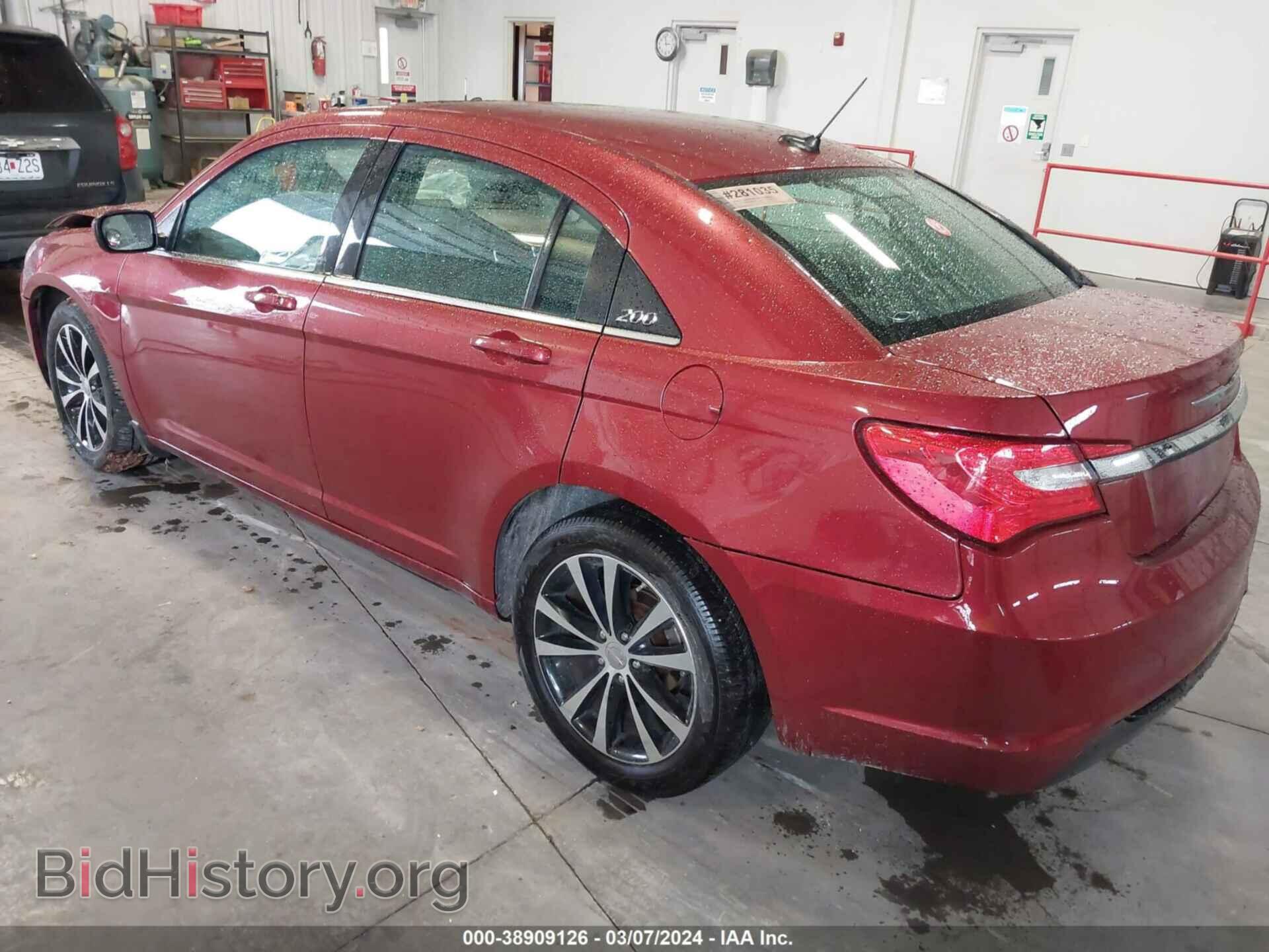 2012 CHRYSLER 200 - VIN: 1C3CCBBG6CN297278 - Фото 3