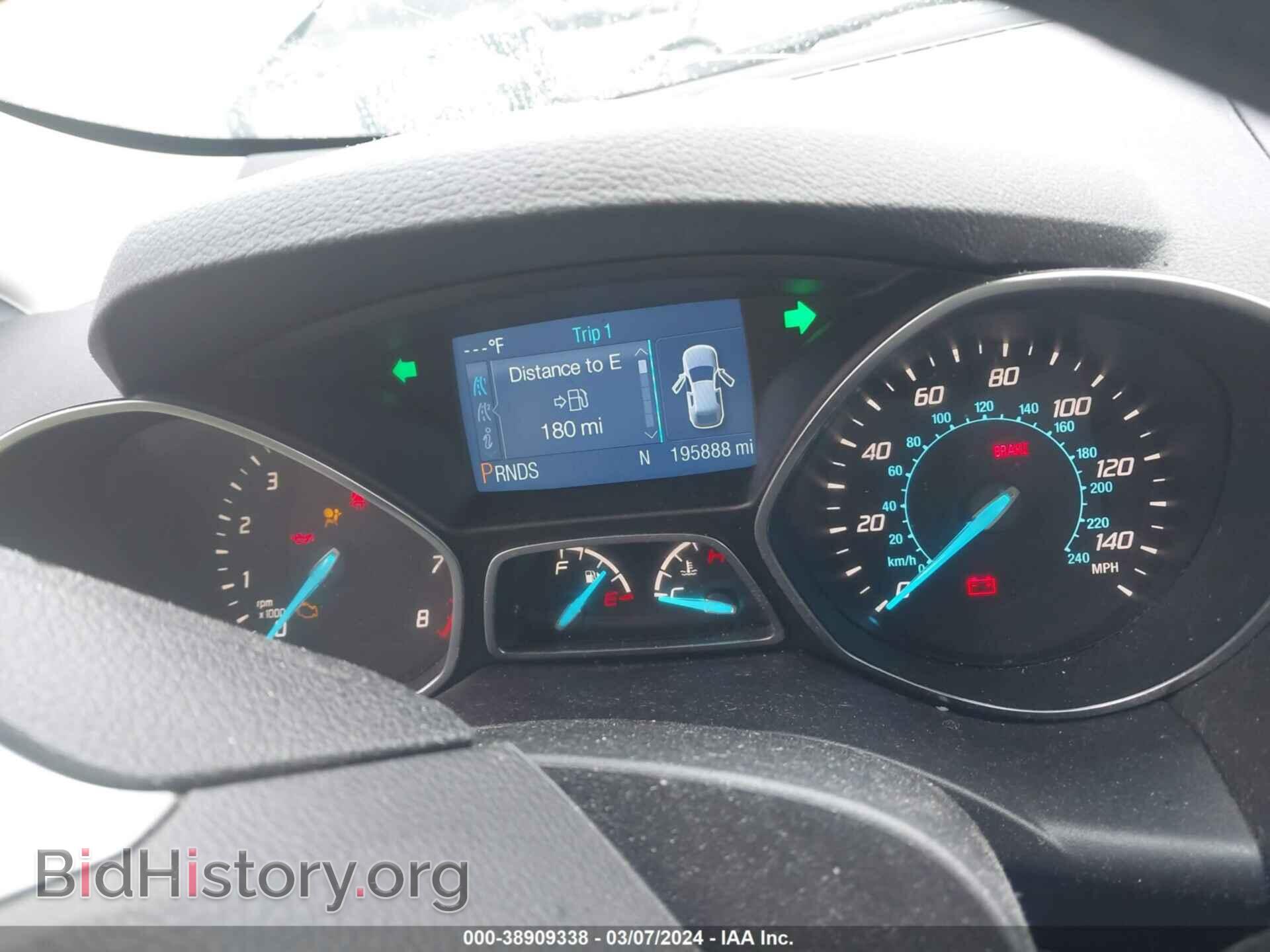 2014 FORD ESCAPE - VIN: 1FMCU0F72EUB52282 - Photo 7