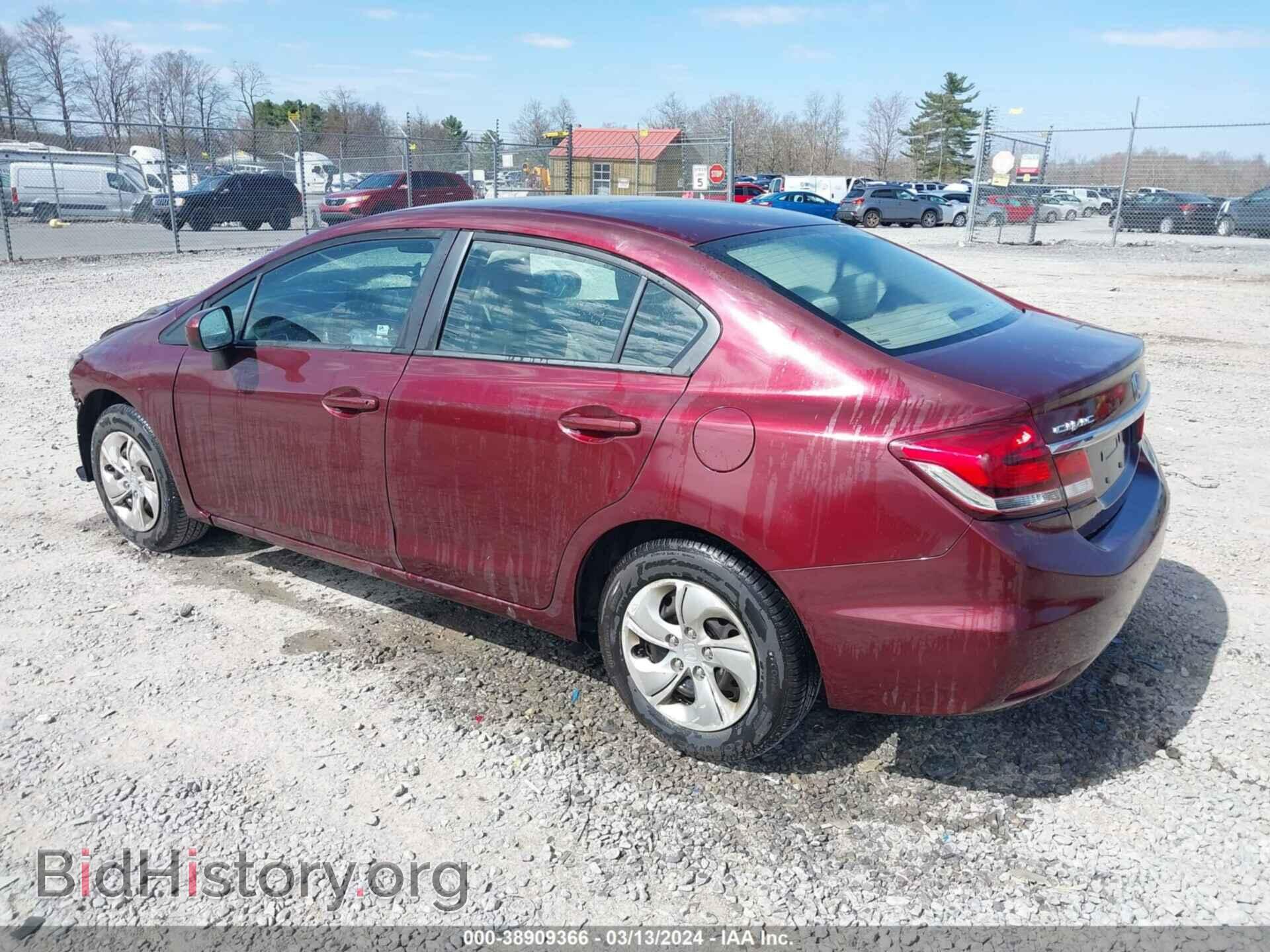 2014 HONDA CIVIC - VIN: 19XFB2F55EE204505 - Photo 3