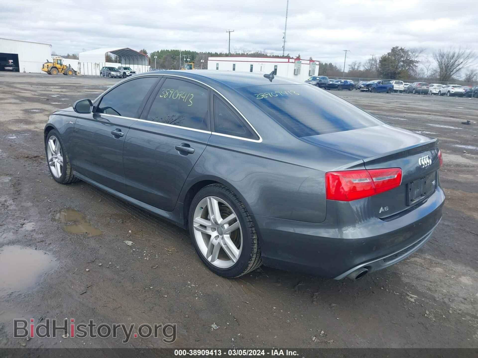 2014 AUDI A6 - VIN: WAUHGAFC2EN062805 - Фото 3