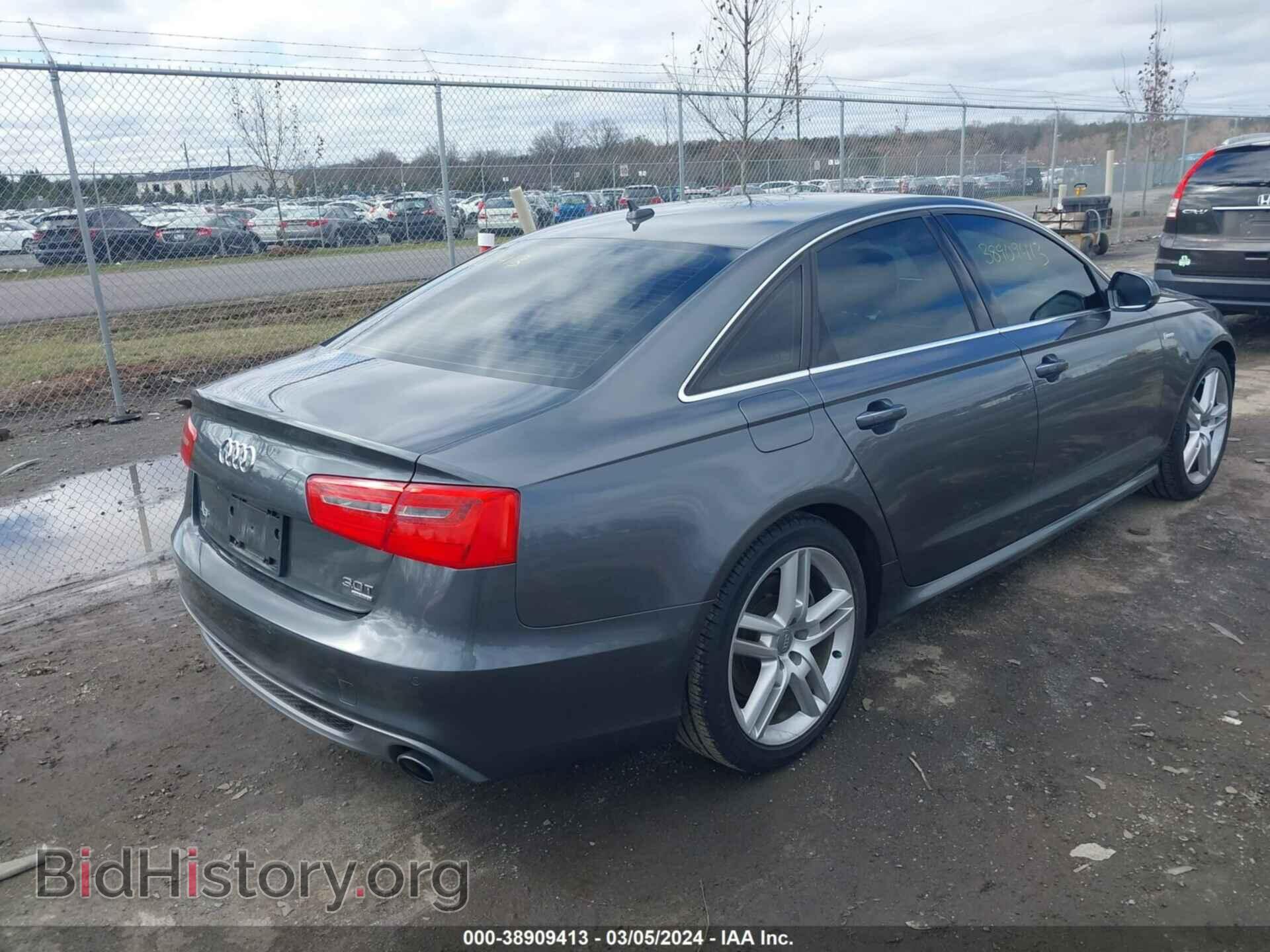 2014 AUDI A6 - VIN: WAUHGAFC2EN062805 - Фото 4