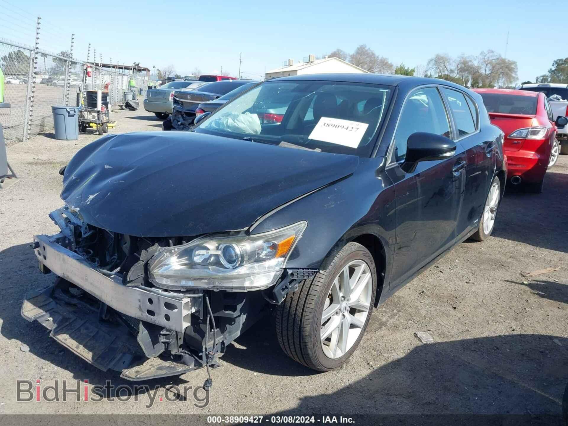 2015 LEXUS CT 200H - VIN: JTHKD5BH9F2226501 - Фото 2