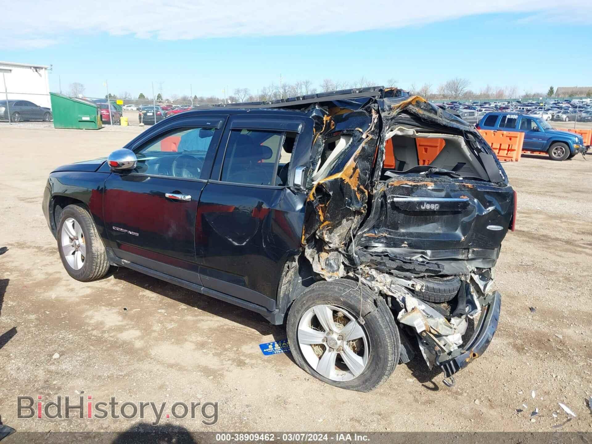 2014 JEEP COMPASS - VIN: 1C4NJDEB5ED792070 - Фото 3