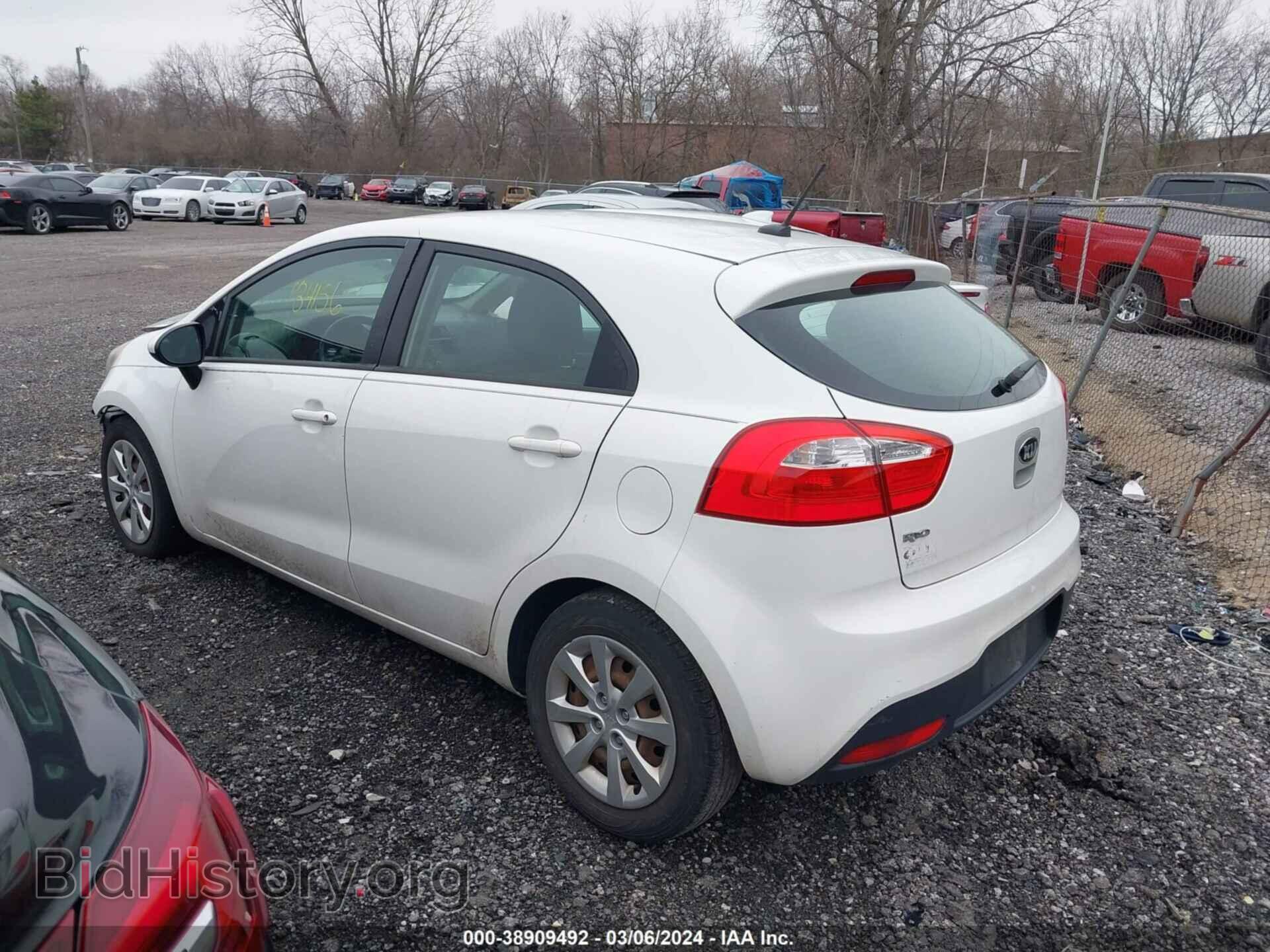 2012 KIA RIO5 - VIN: KNADM5A39C6020127 - Фото 3