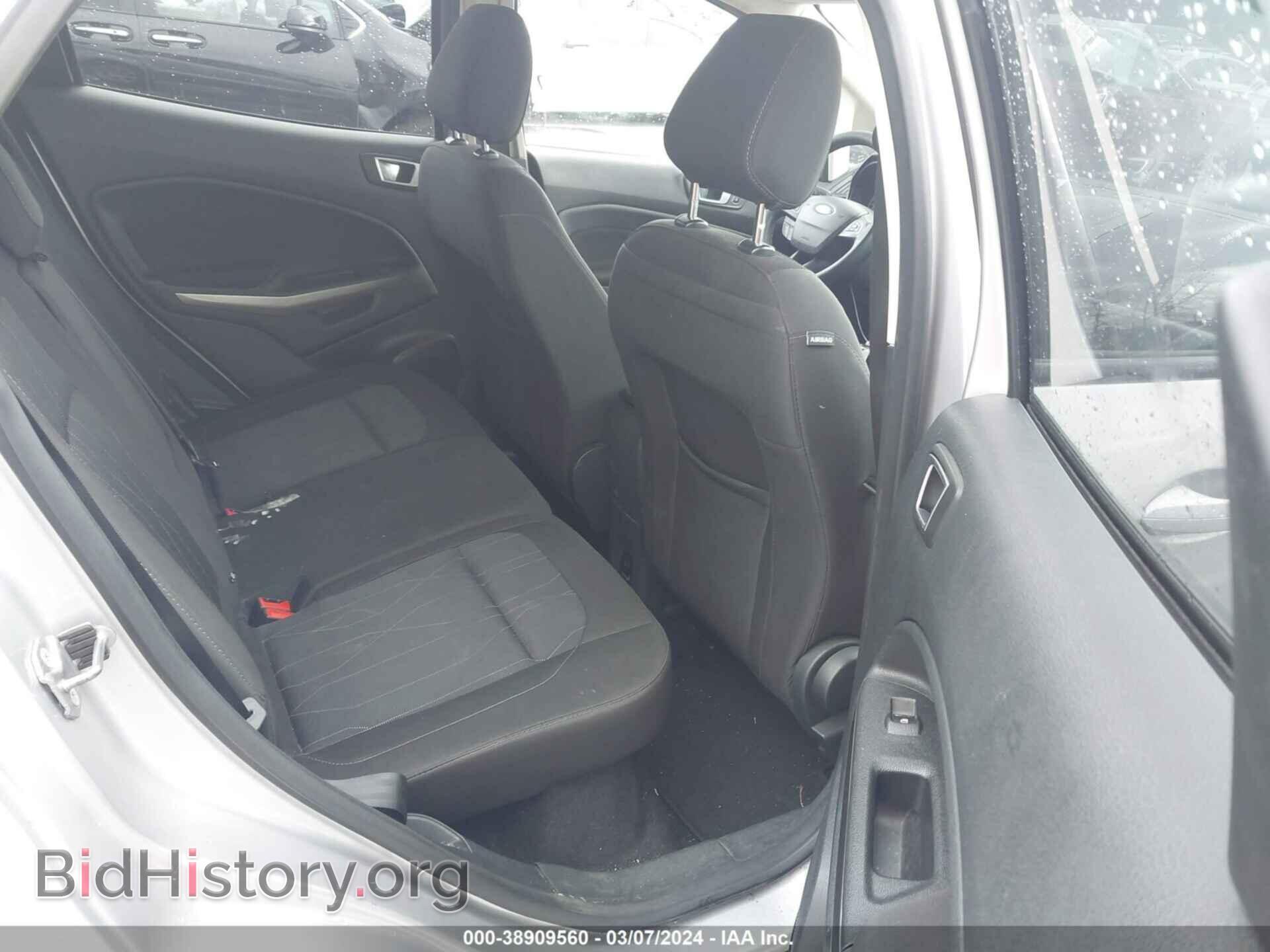 2019 FORD ECOSPORT - VIN: MAJ3S2GE4KC303875 - Фото 8